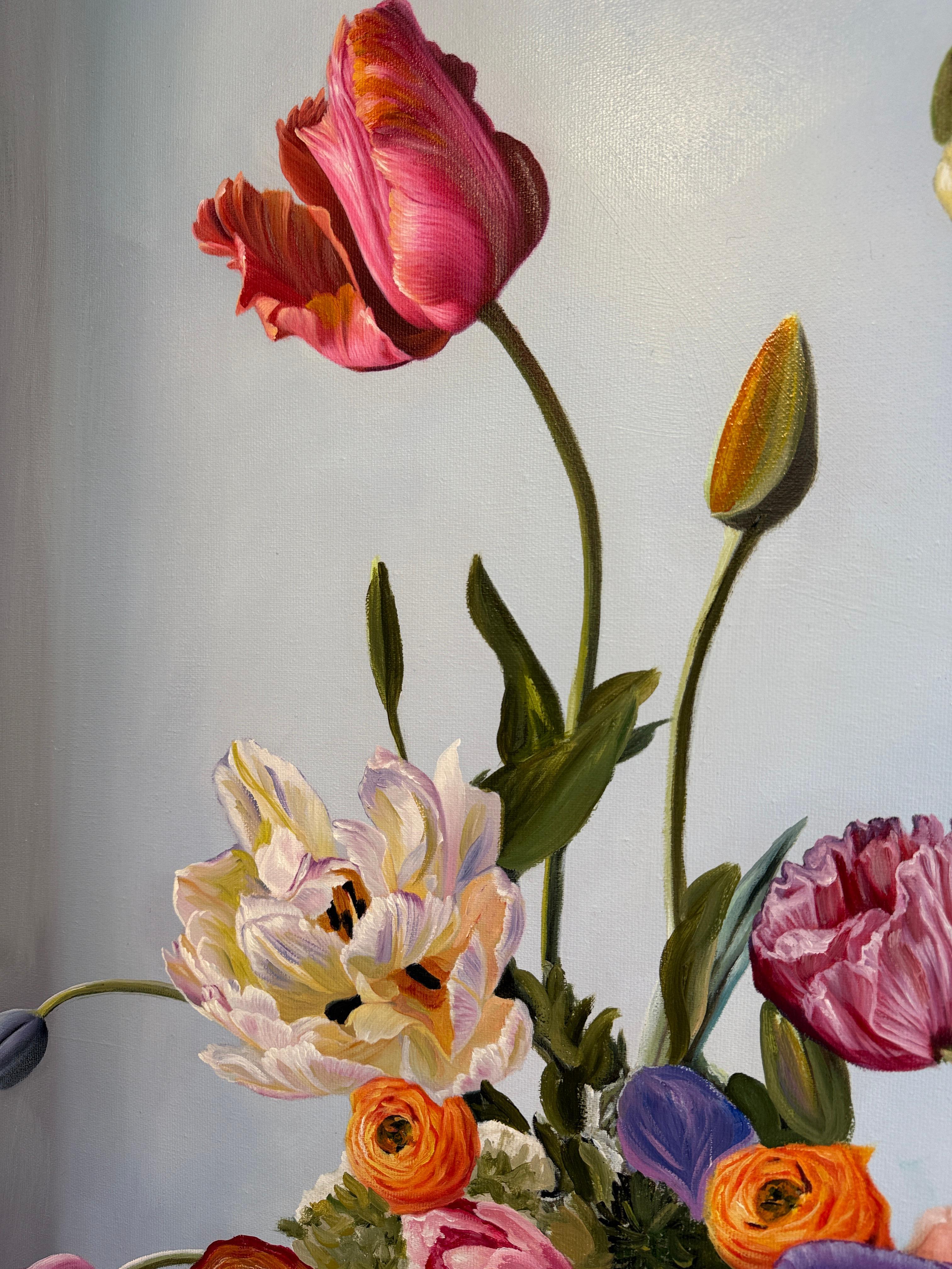 I love thee to the depth and breadth - K Husslein Hyperrealistic Still life For Sale 4
