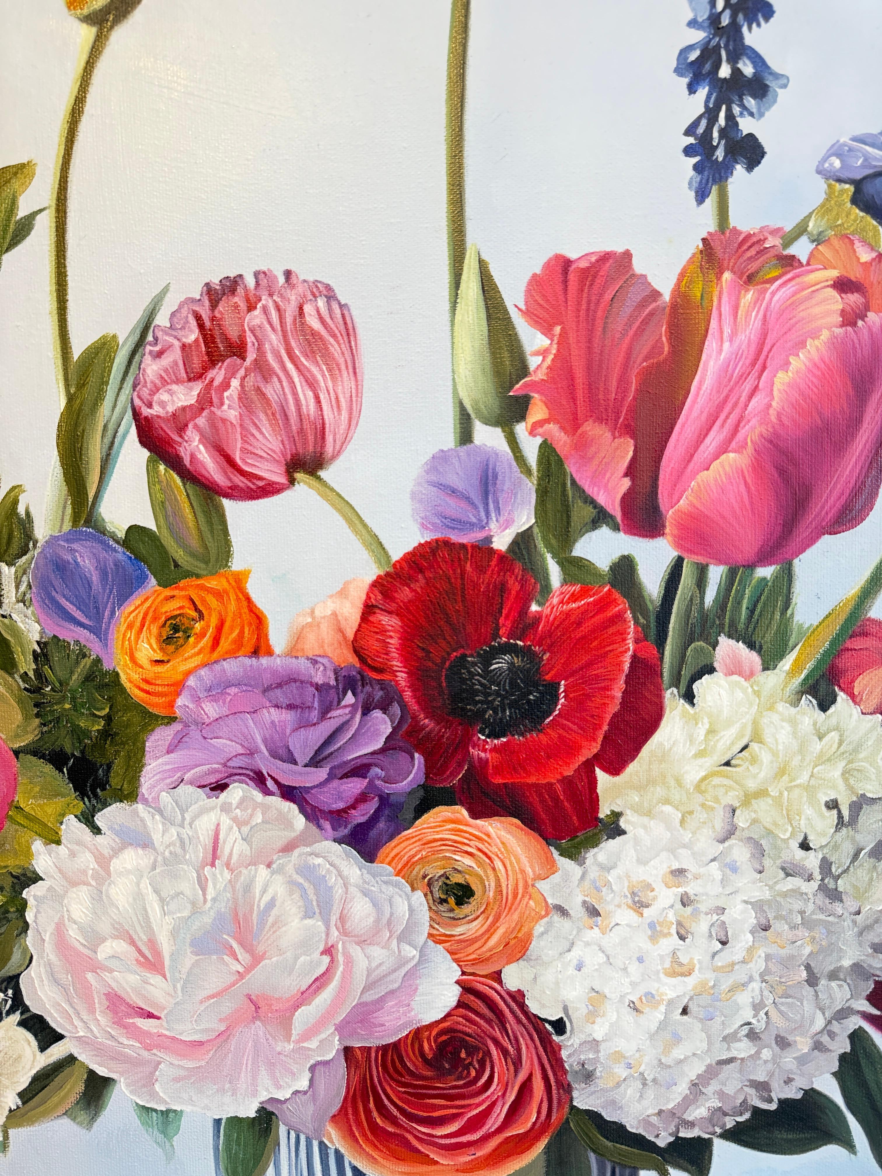 I love thee to the depth and breadth - K Husslein Hyperrealistic Still life For Sale 6