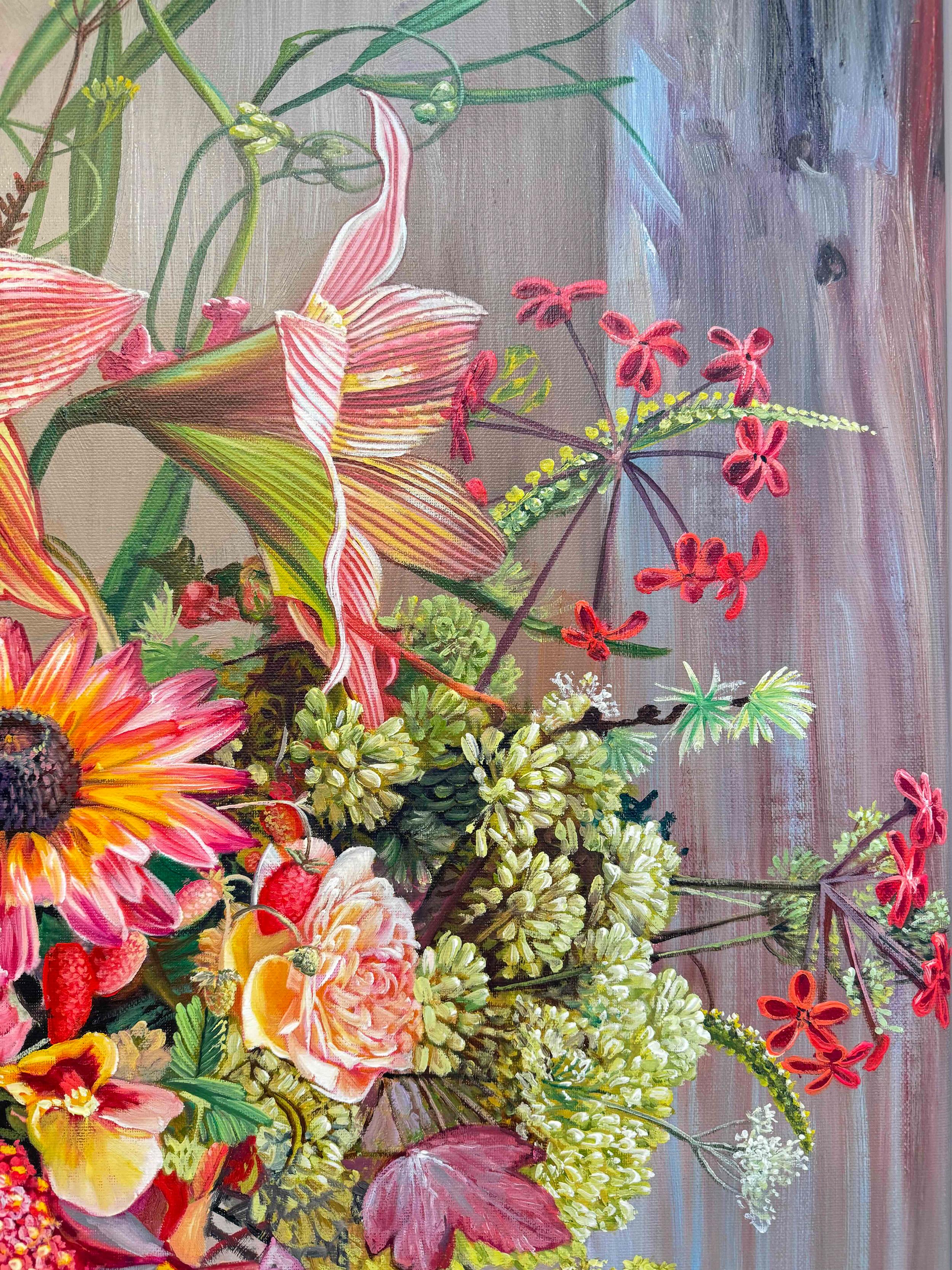 I seem to have loved you in numberless forms KHusslein Hyperrealistic Still life For Sale 8