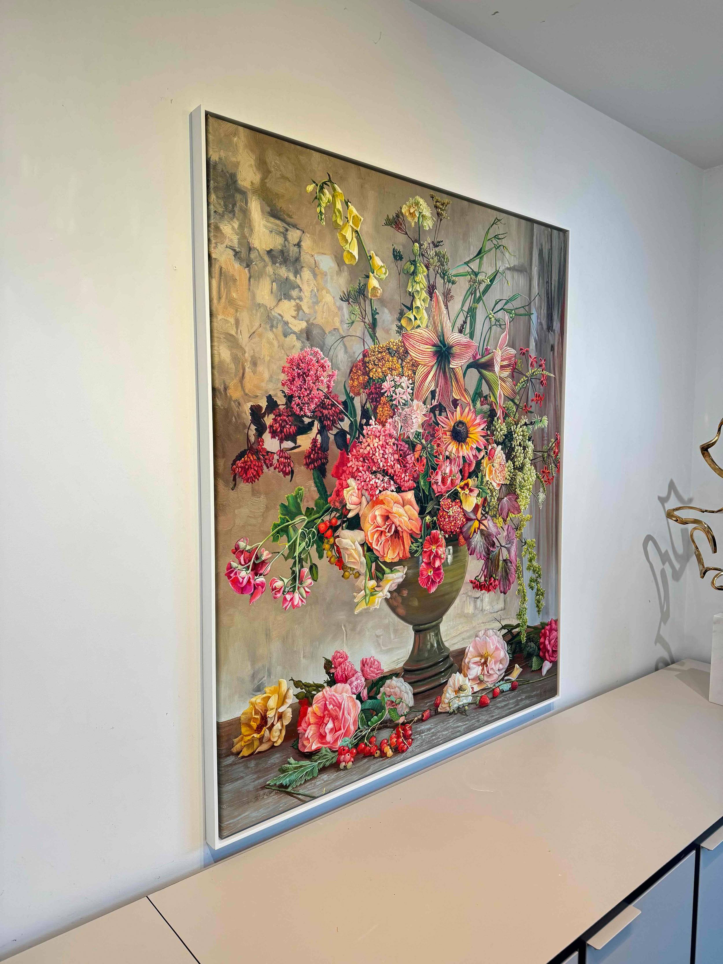 I seem to have loved you in numberless forms KHusslein Hyperrealistic Still life For Sale 3