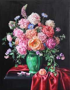 I Think I Would Still Find You In The Dark - Textural Still Life Oil Painting