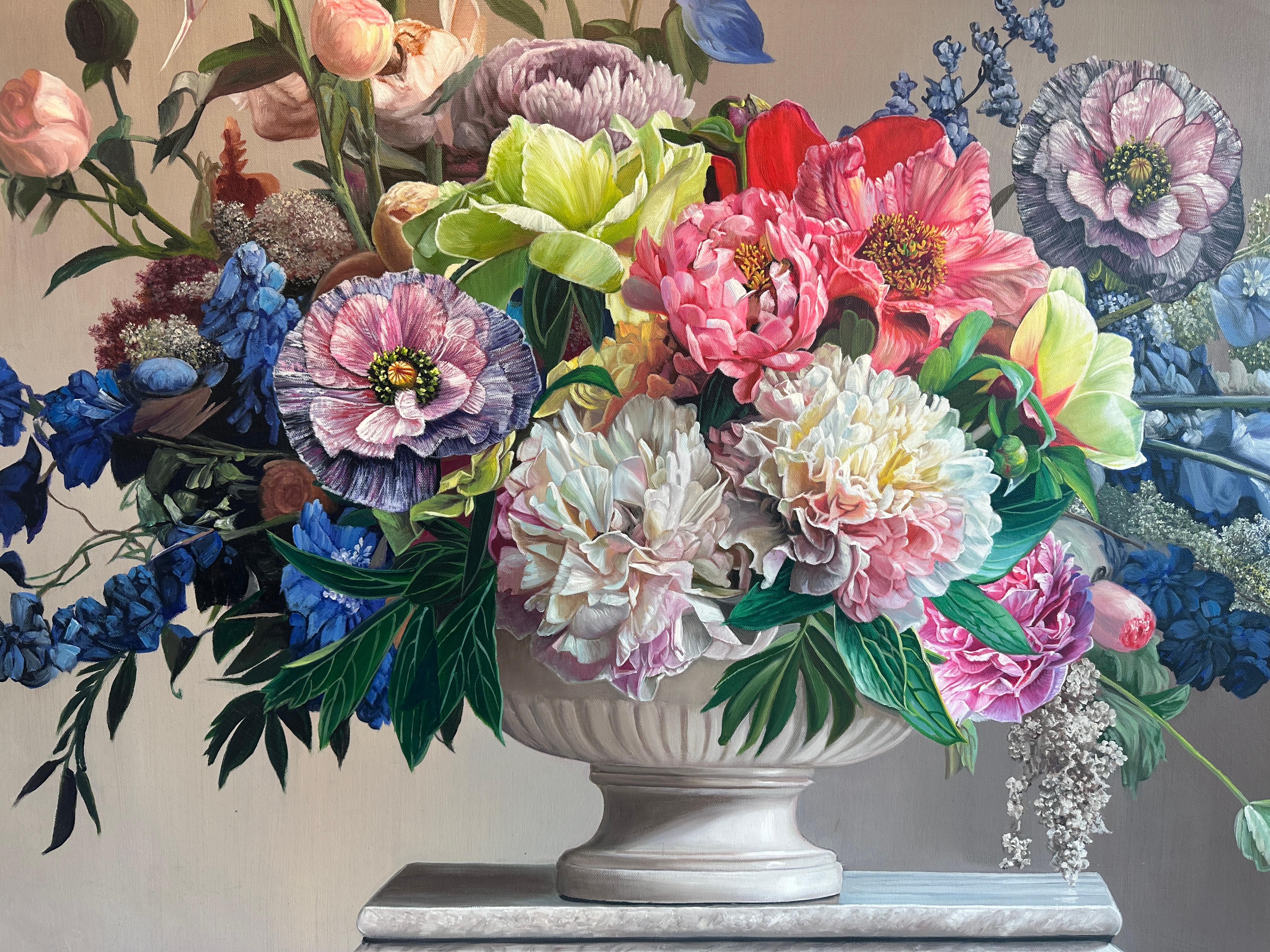I would rather spend one lifetime with you- K.Husslein Hyperrealistic Still life For Sale 1