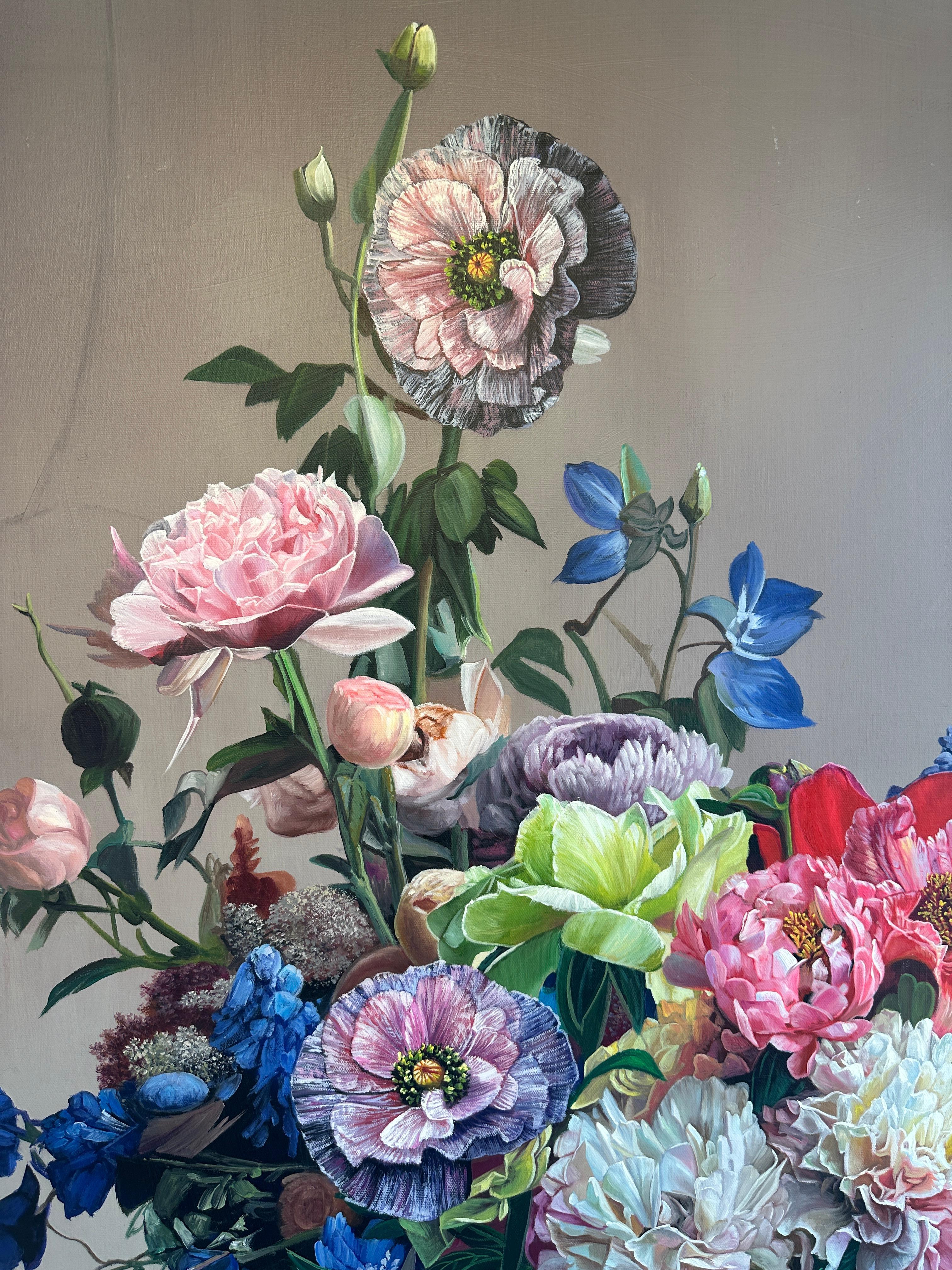 I would rather spend one lifetime with you- K.Husslein Hyperrealistic Still life For Sale 3