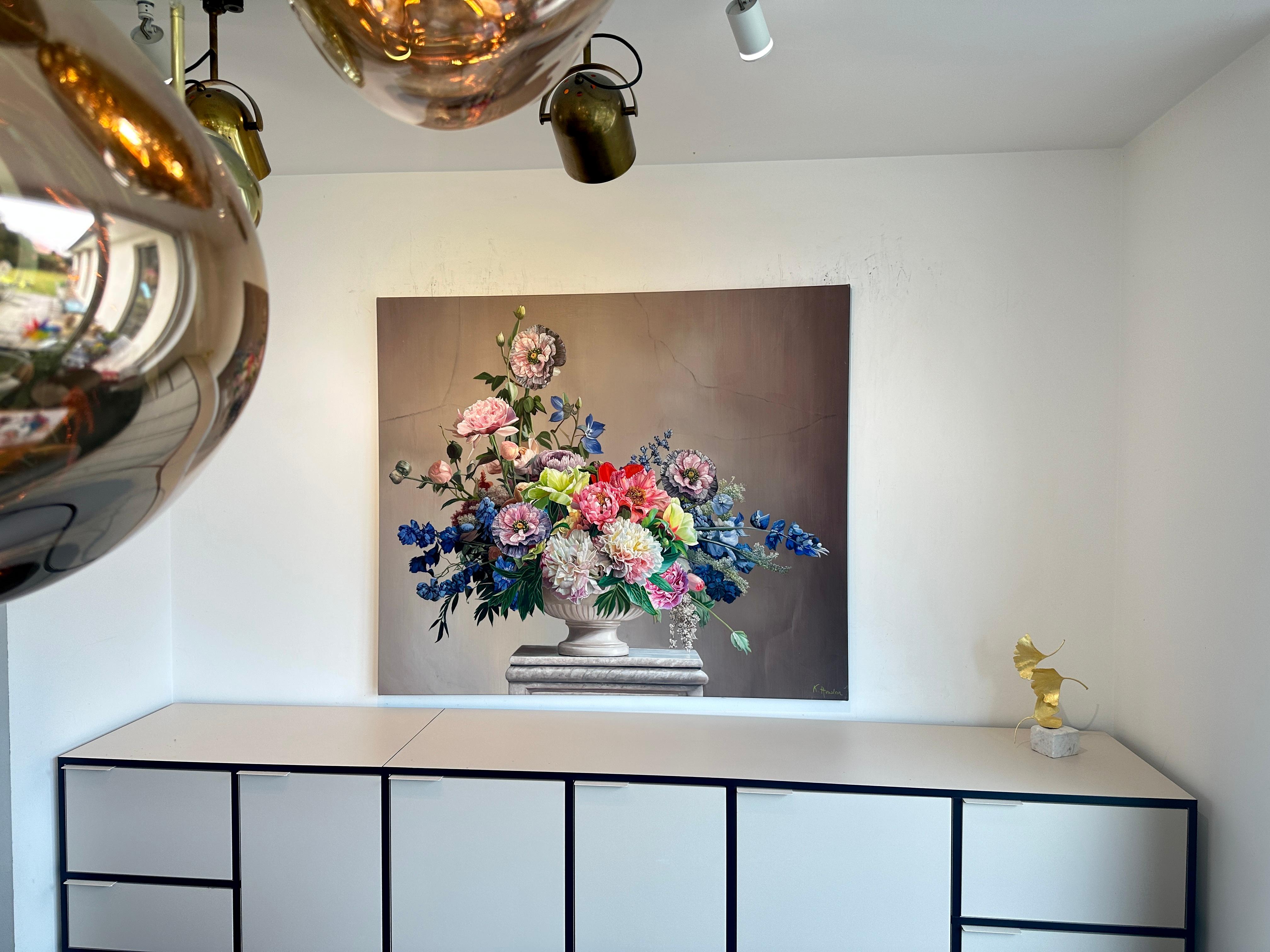 I would rather spend one lifetime with you- K.Husslein Hyperrealistic Still life For Sale 4