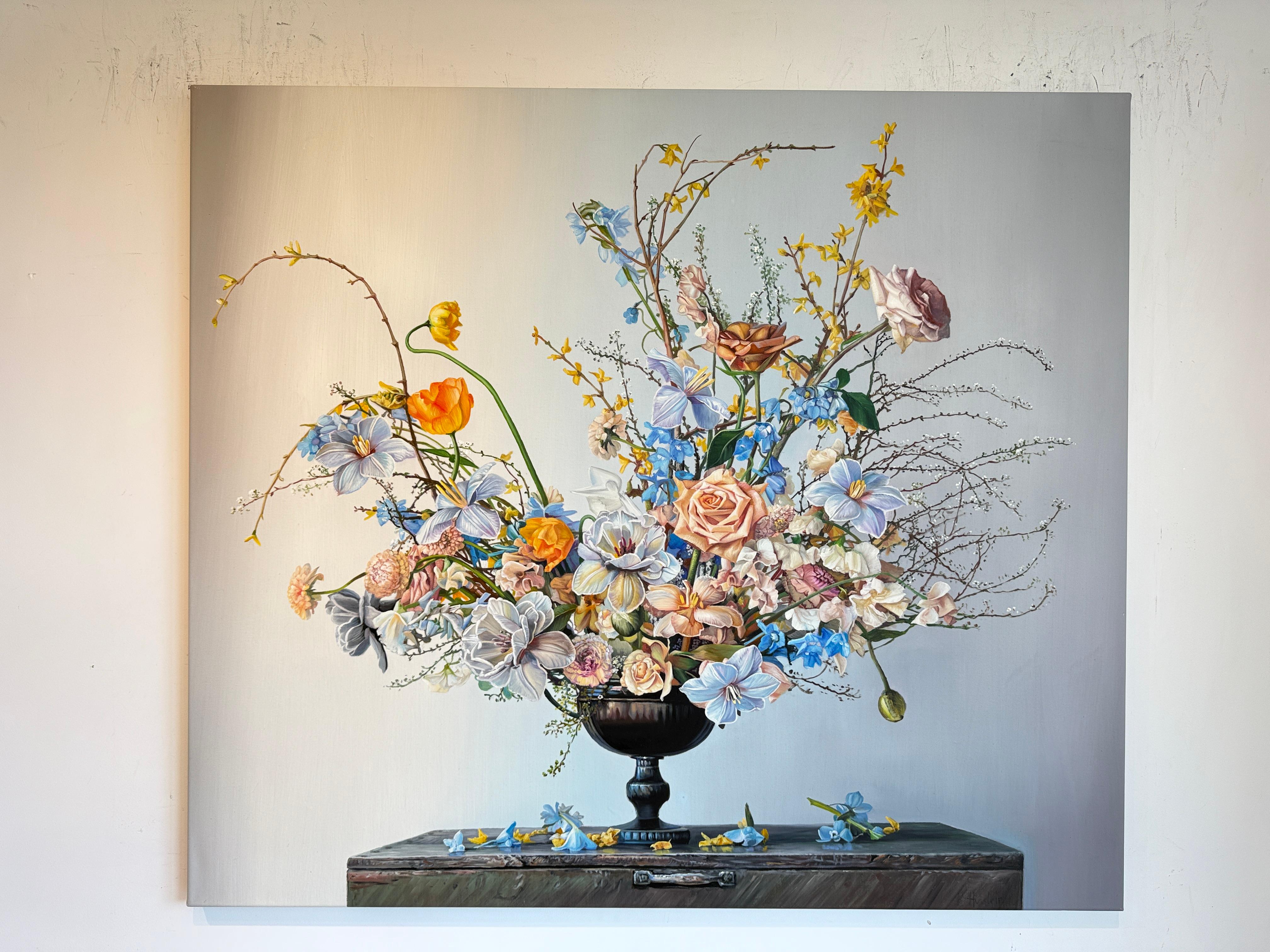 Immortality sleeps homelessly in my wild heart - K.Husslein Flower Still life For Sale 5