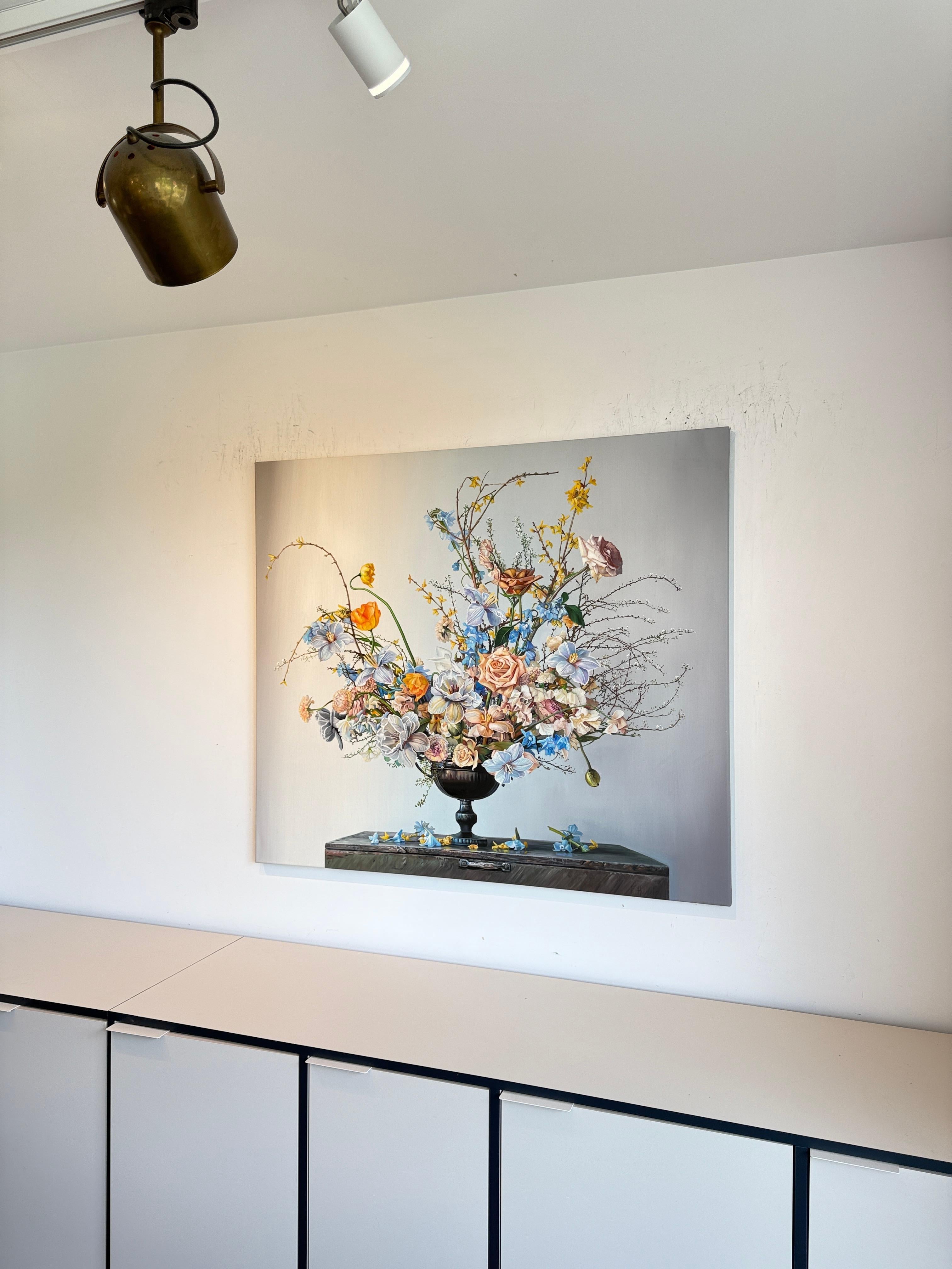 Immortality sleeps homelessly in my wild heart - K.Husslein Flower Still life For Sale 6