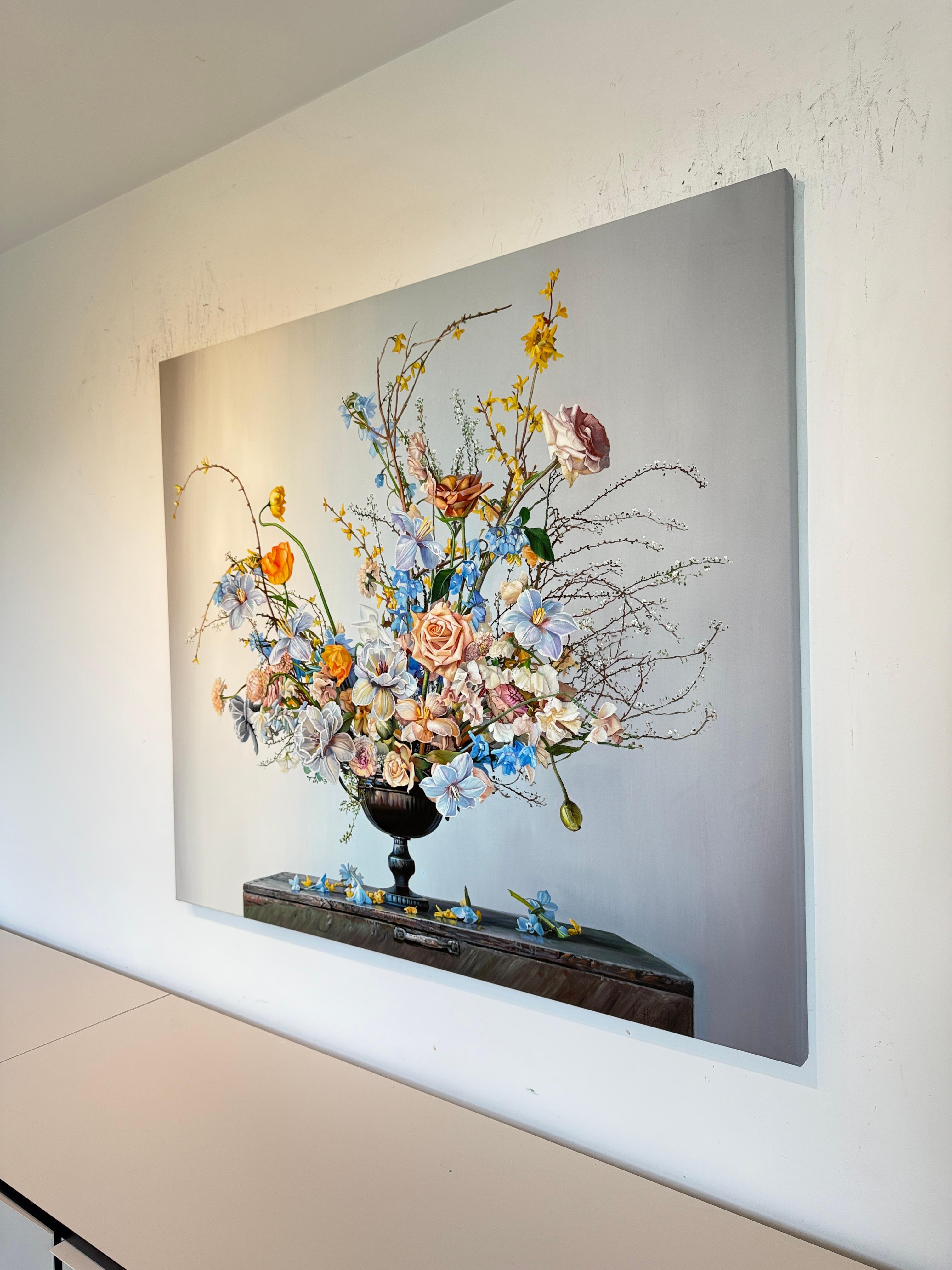 Immortality sleeps homelessly in my wild heart - K.Husslein Flower Still life For Sale 8