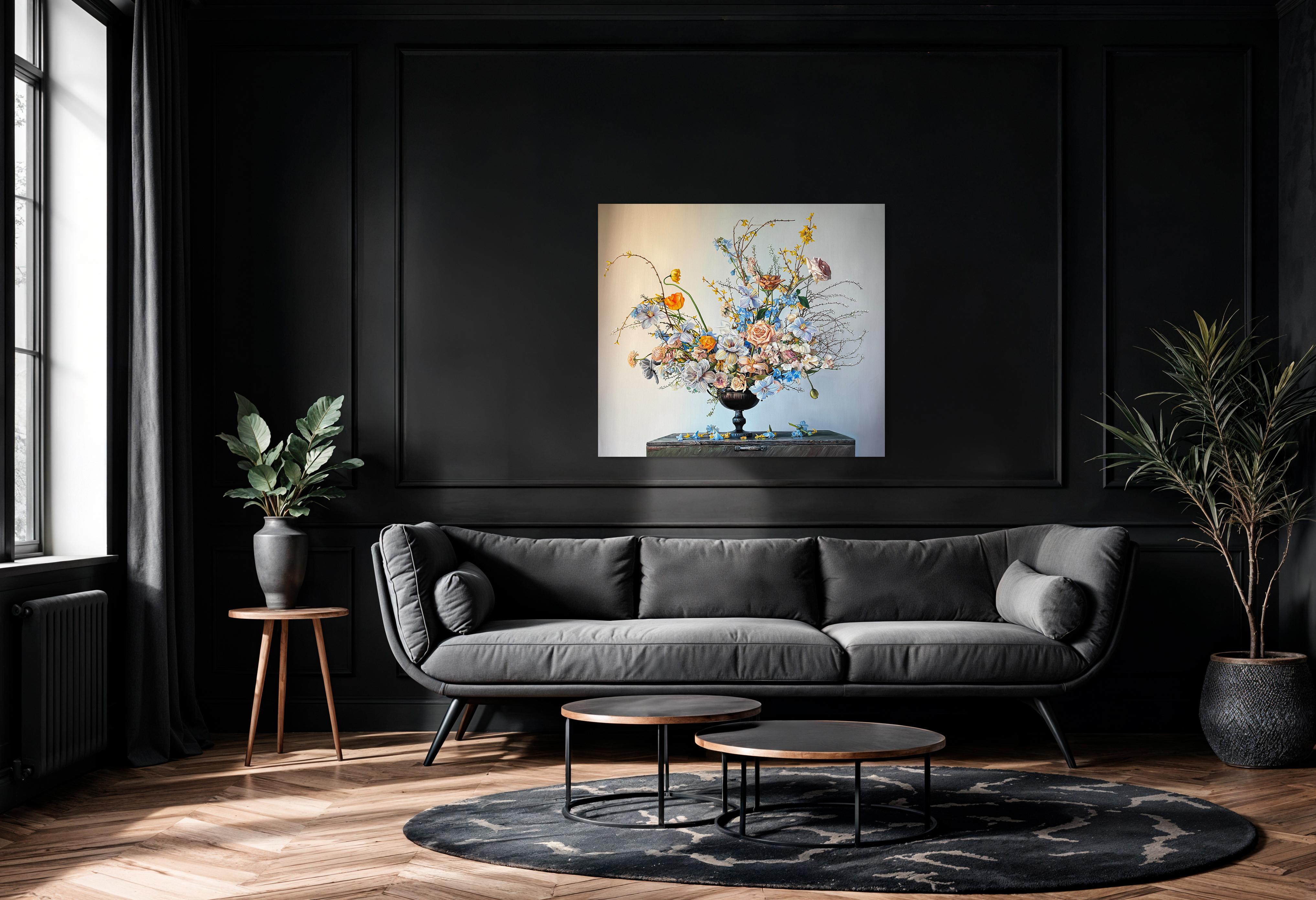 Immortality sleeps homelessly in my wild heart - K.Husslein Flower Still life For Sale 11