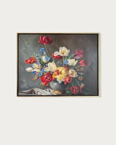 In a world of temporary things you are my forever - K.Husslein flower Still life