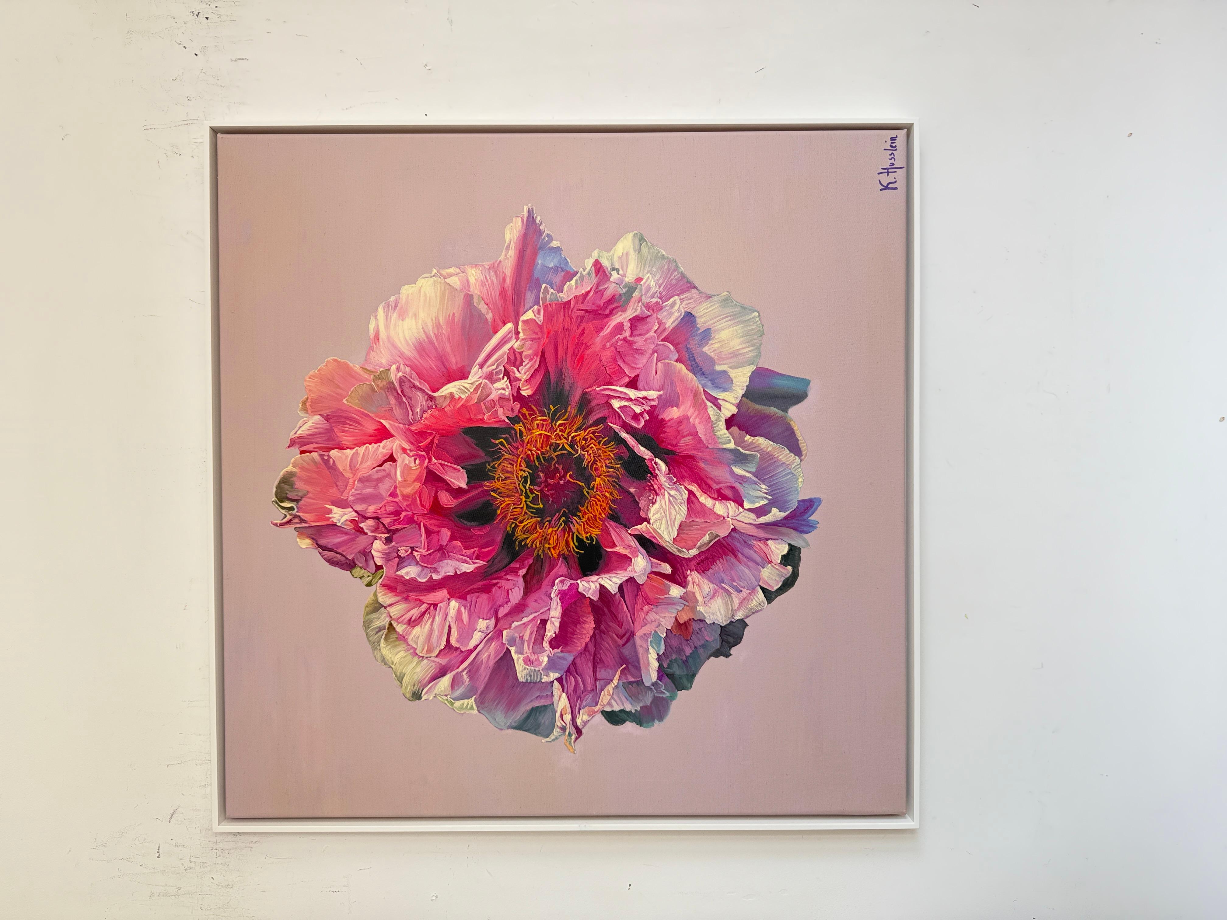 In deinem Leben leben meine unendlichen Träume  - K Husslein Blume Blumenstillleben im Angebot 7