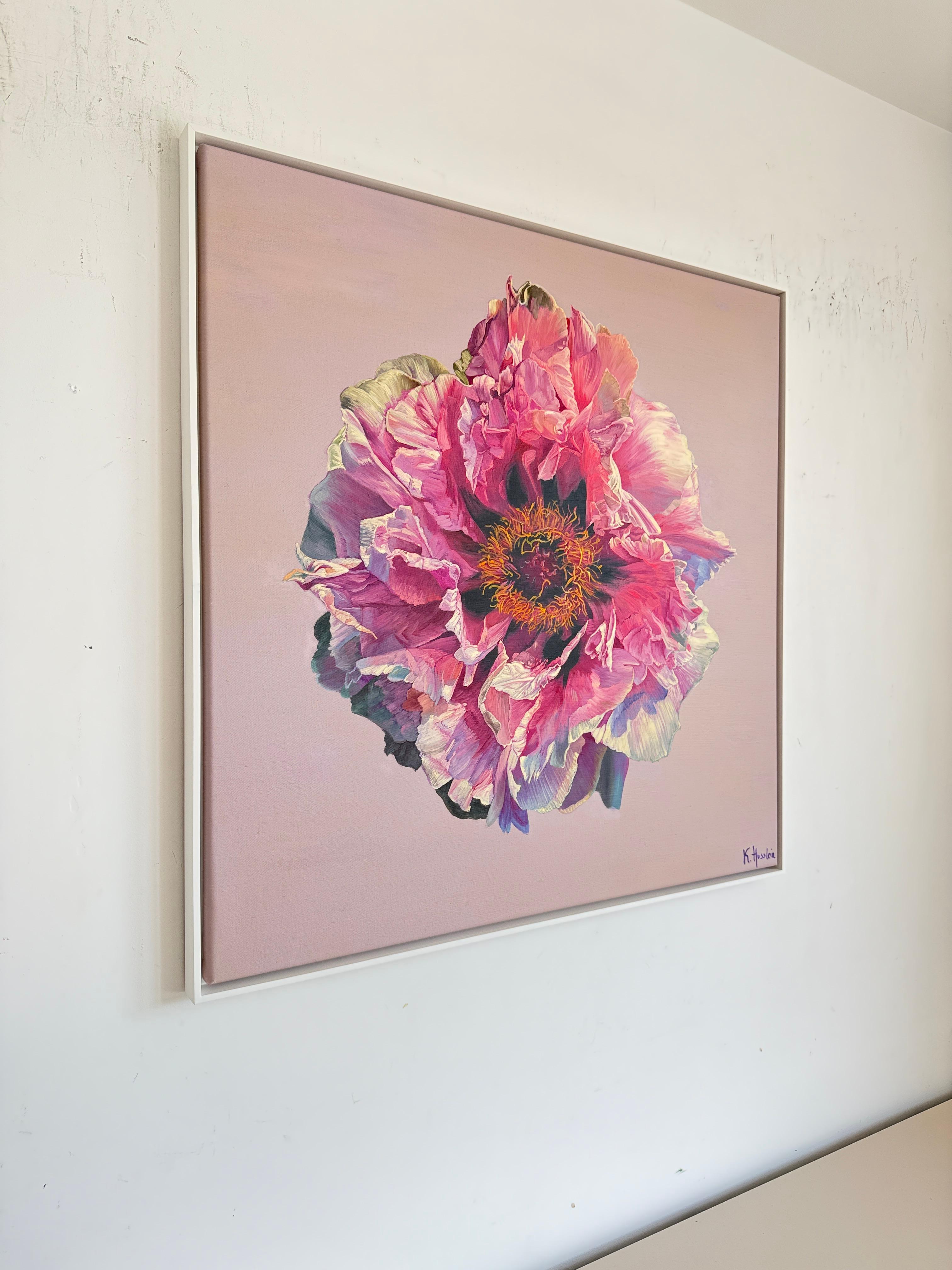 In deinem Leben leben meine unendlichen Träume  - K Husslein Blume Blumenstillleben im Angebot 9