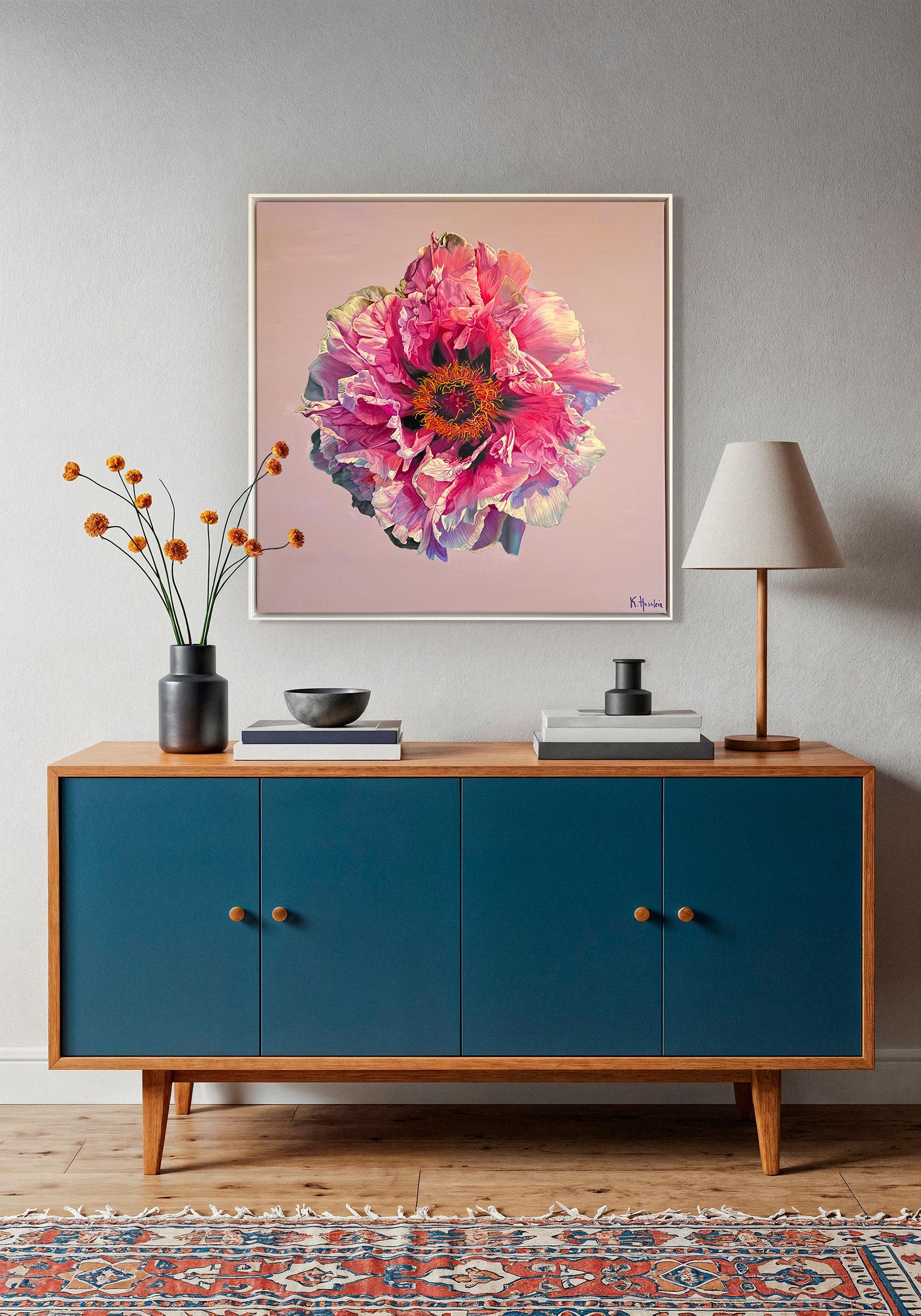 Wenn Sie sich für das Bild auf der rechten Seite des letzten Fotos interessieren, schauen Sie bitte unter Katharina Husslein Love consists in this that two solitude - K.Husslein Hyperrealistic Still life 2025

Dies ist ein schönes Ölgemälde mit