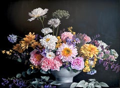 Invisible to the Eyes by K. Husslein Contemporary Flower Botanical Still life 