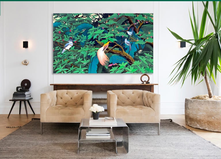 Jungle Love Story by Katharina Husslein Contemporary Landscape For Sale 6