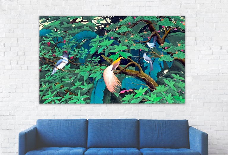 Jungle Love Story by Katharina Husslein Contemporary Landscape For Sale 7