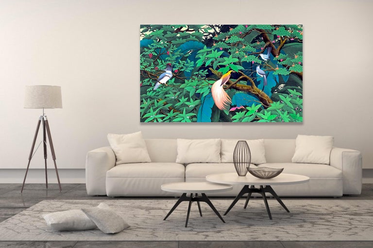 Jungle Love Story by Katharina Husslein Contemporary Landscape For Sale 8