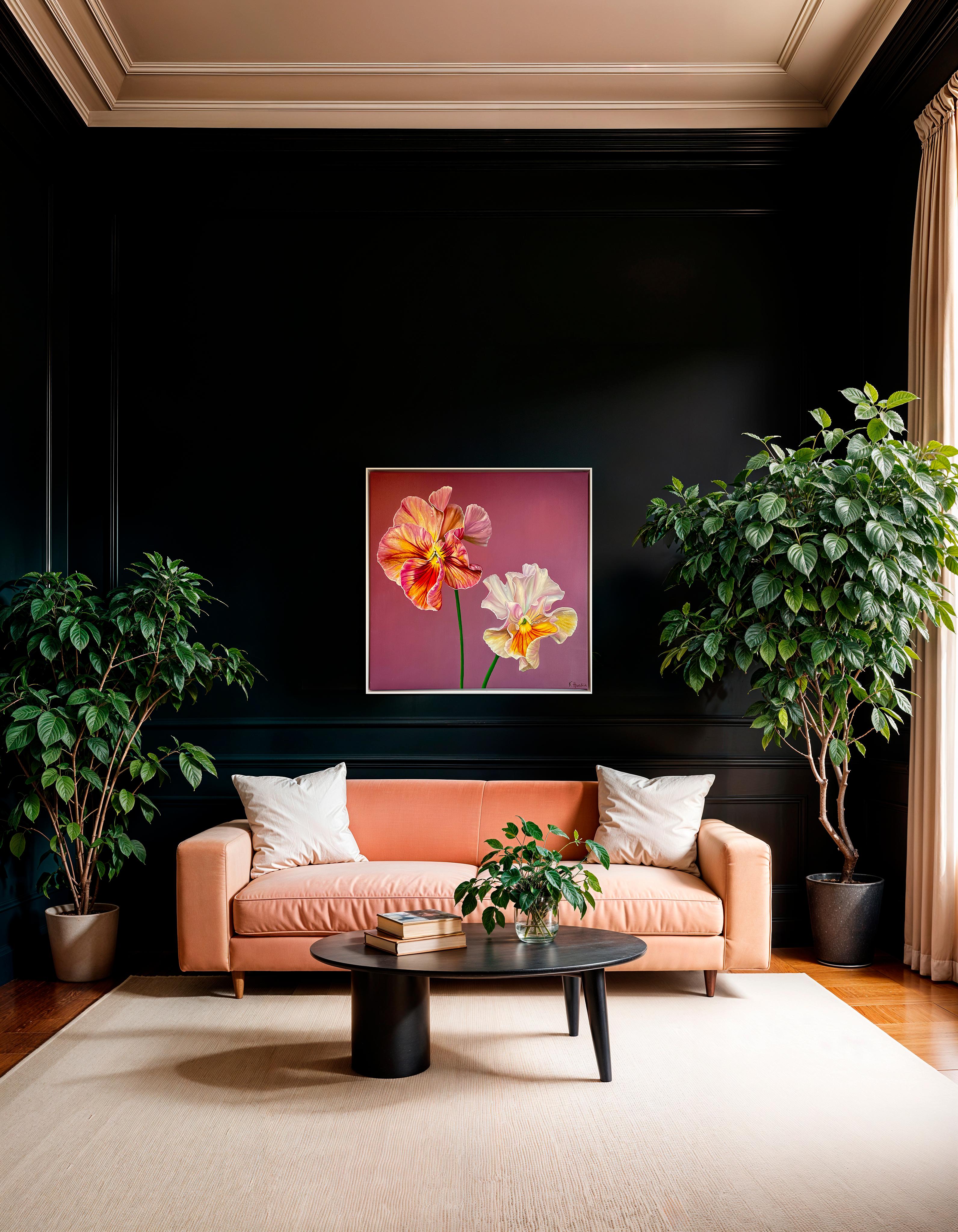 Love consists in this that two solitude - K.Husslein Hyperrealistic Still life For Sale 4