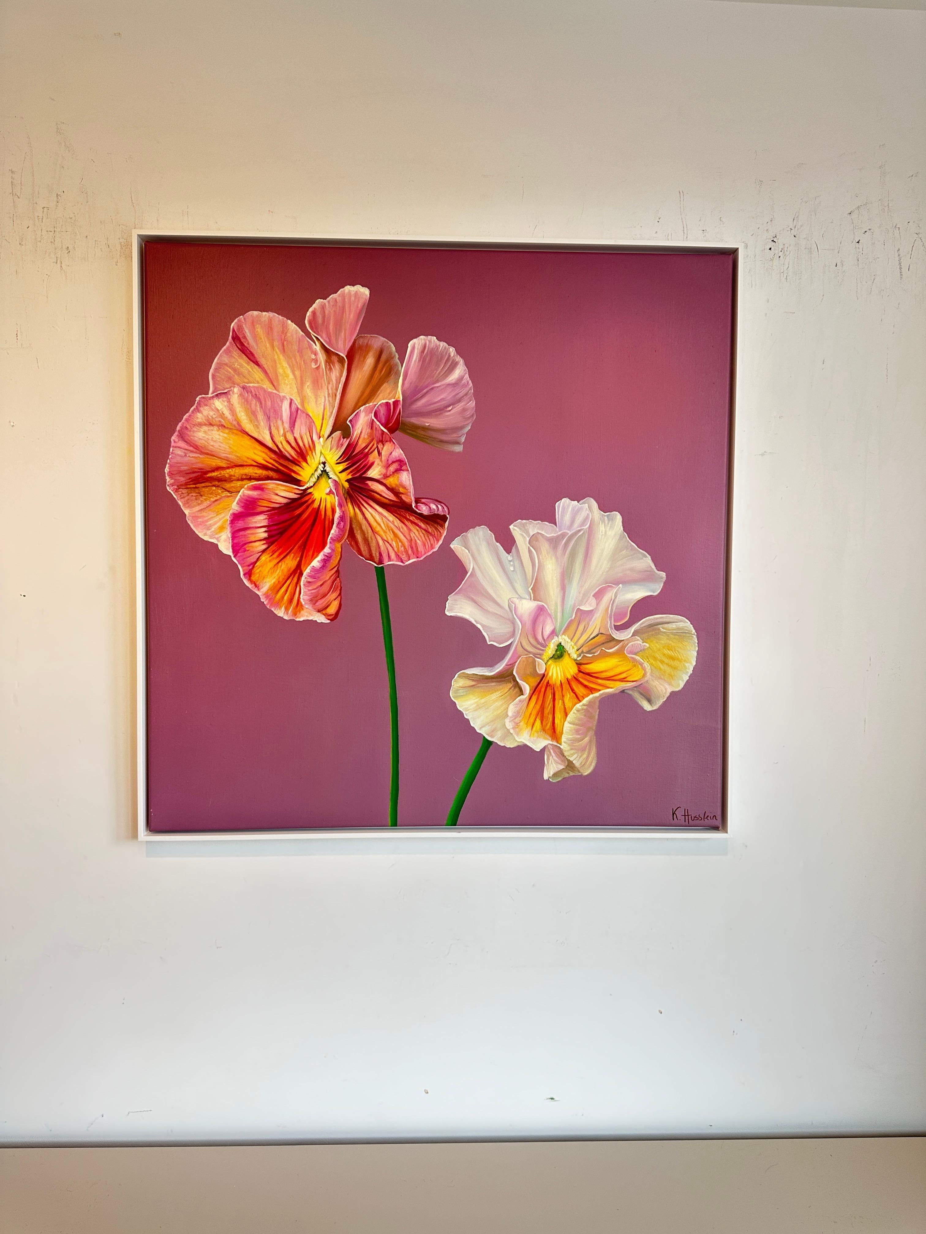 Love consists in this that two solitude - K.Husslein Hyperrealistic Still life For Sale 8