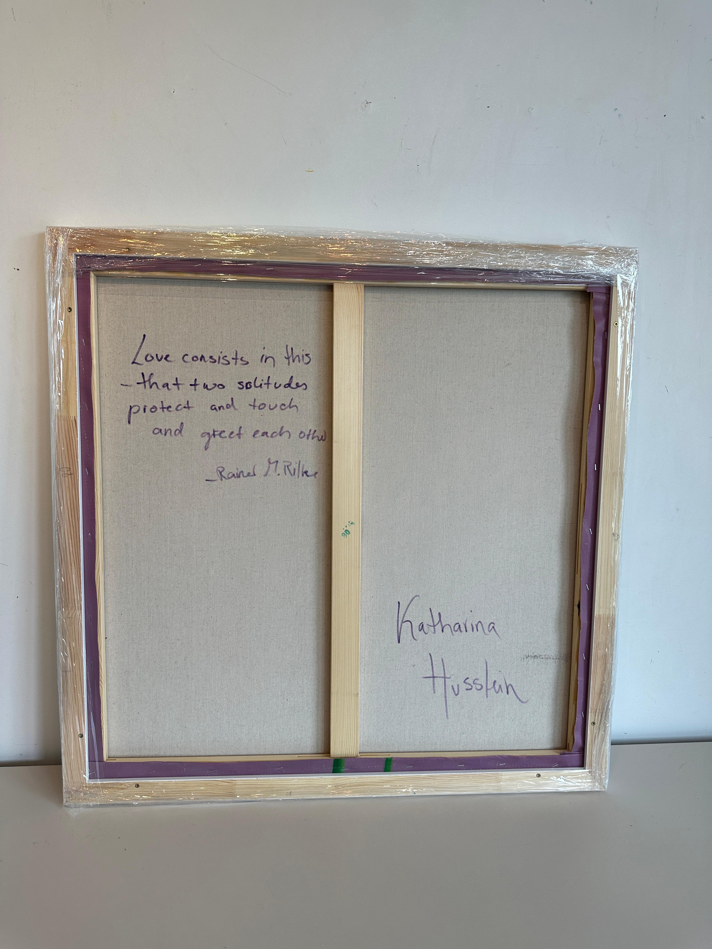 Love consists in this that two solitude - K.Husslein Hyperrealistic Still life For Sale 11