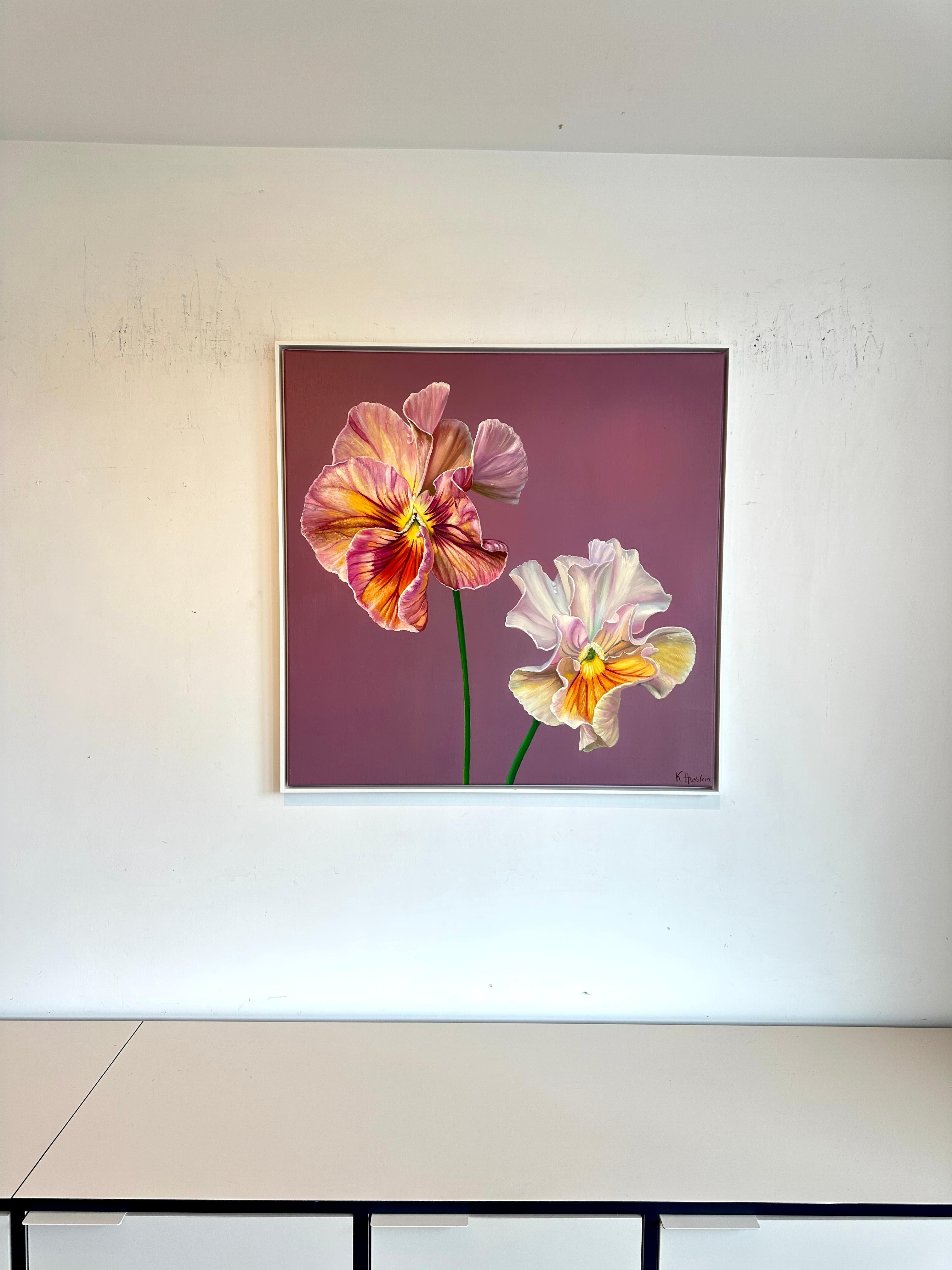 Love consists in this that two solitude - K.Husslein Hyperrealistic Still life For Sale 1