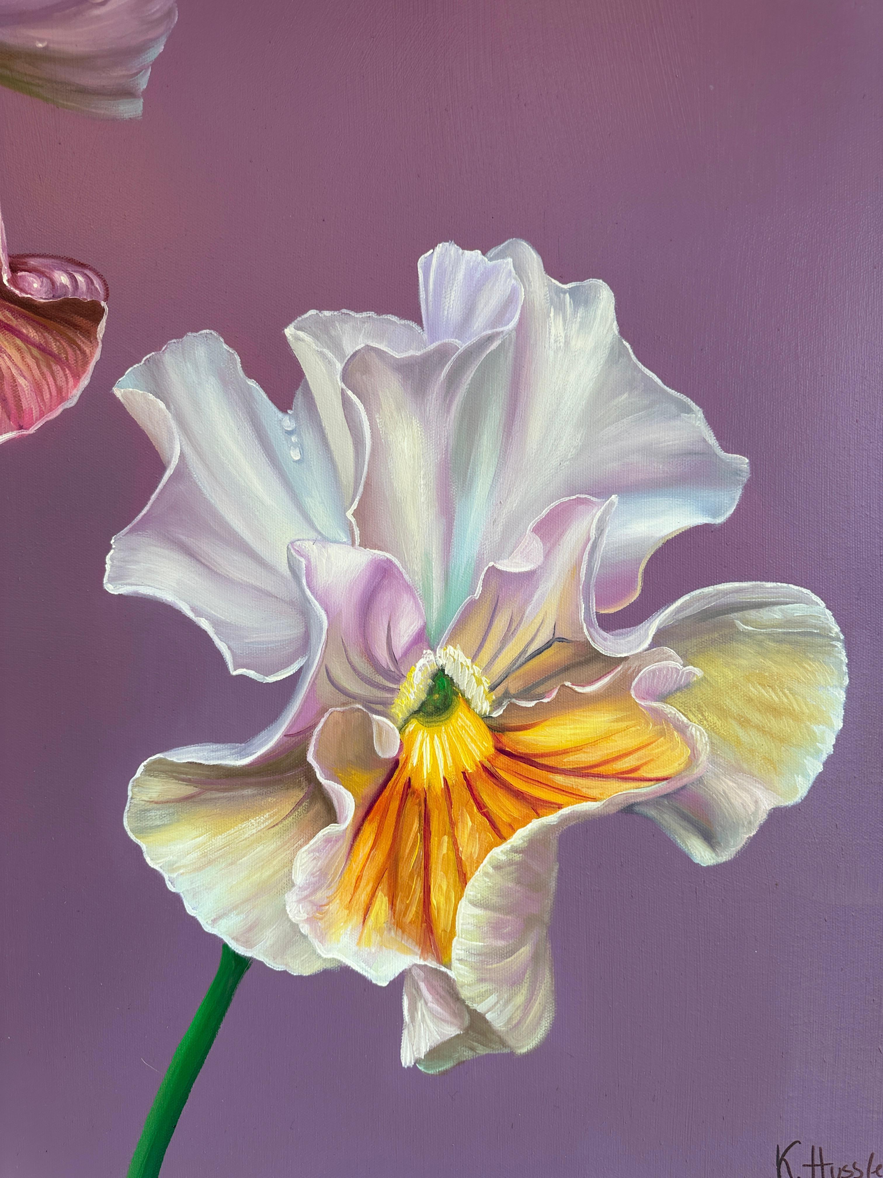 Love consists in this that two solitude - K.Husslein Hyperrealistic Still life For Sale 6