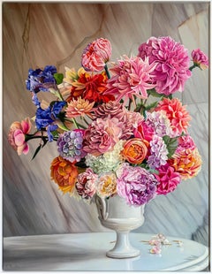 Make me immortal with a Kiss de K Husslein Botanical Hyperrealistic Still life
