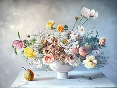 Oh my Love is like a Melody by K Husslein Botanical Hyperrealistic Still life