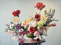 Our Love to be One by K Husslein Botanical Hyperrealistic Still life