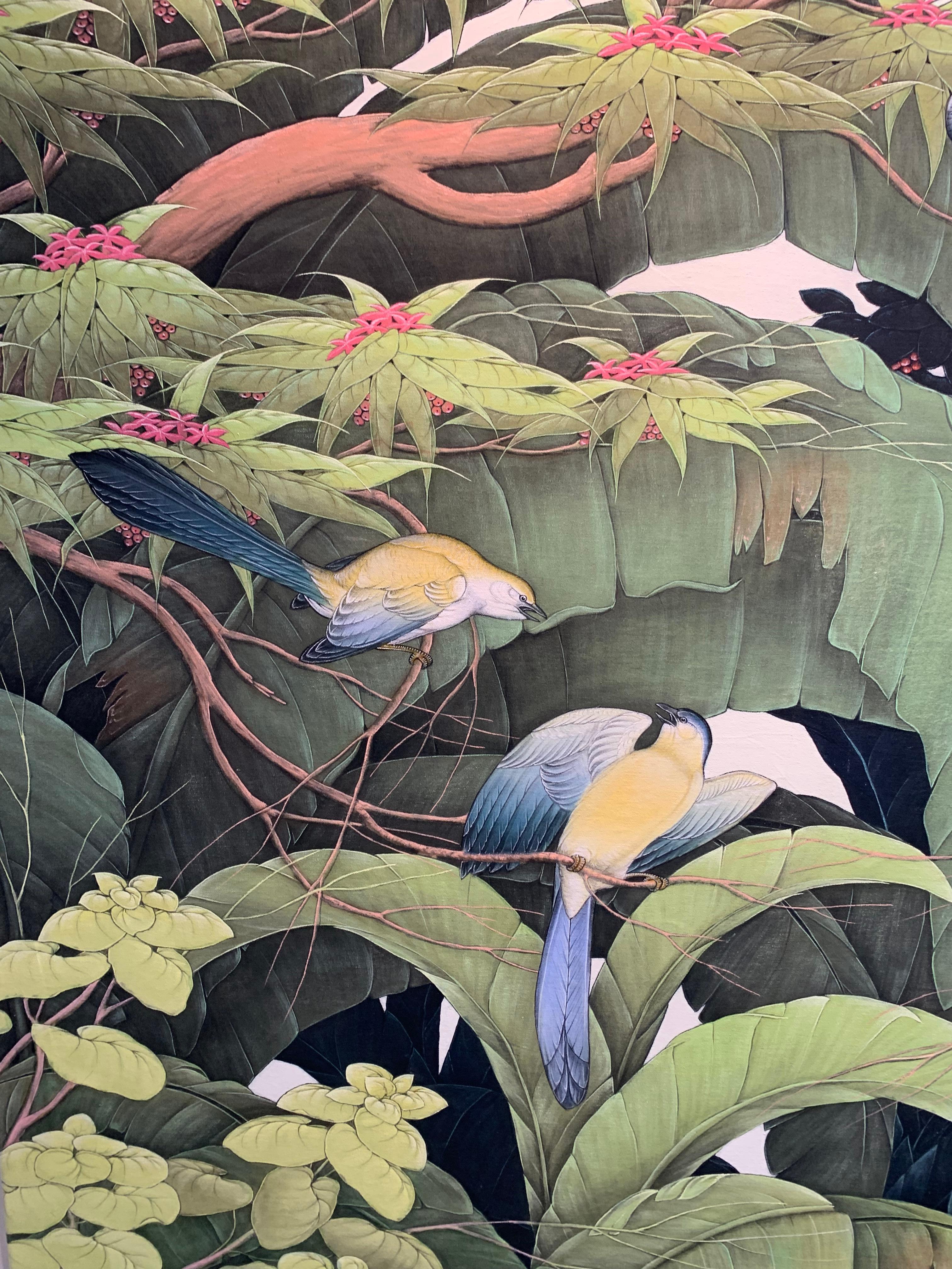 Paraíso encontrado by Katharina Husslein Pintura contemporánea de gran colorido 9