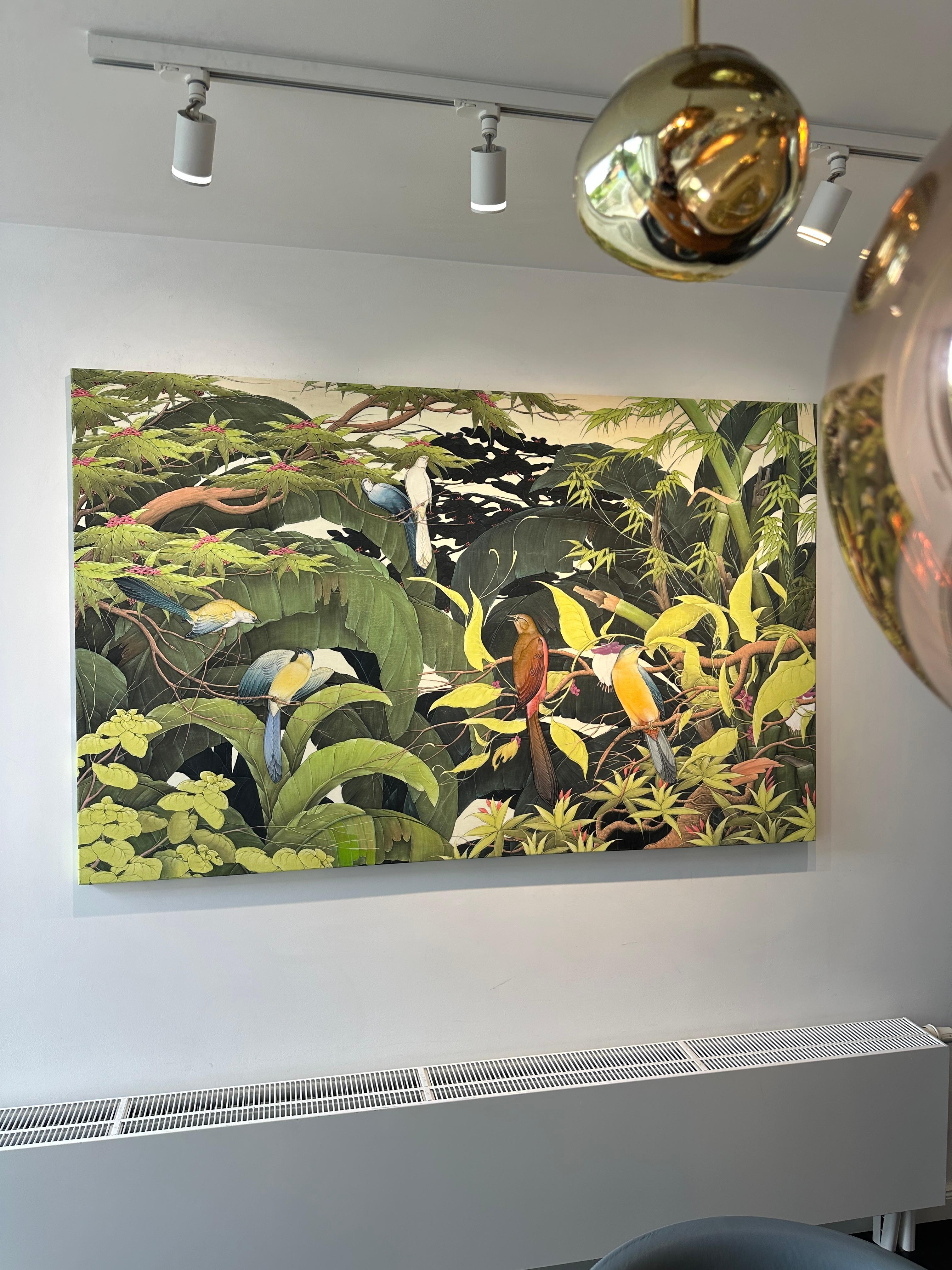 Paraíso encontrado by Katharina Husslein Pintura contemporánea de gran colorido 14