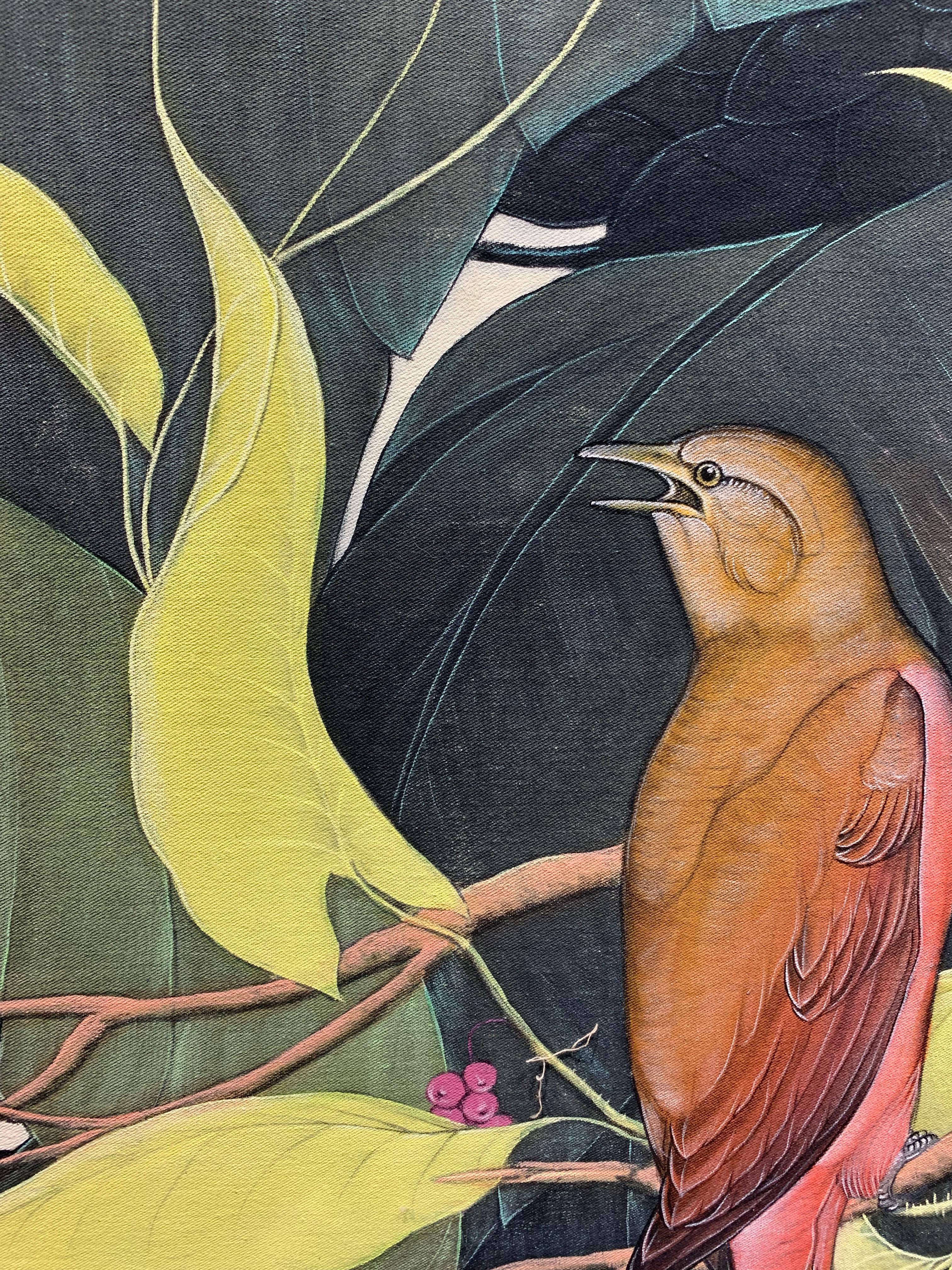 Paraíso encontrado by Katharina Husslein Pintura contemporánea de gran colorido 8