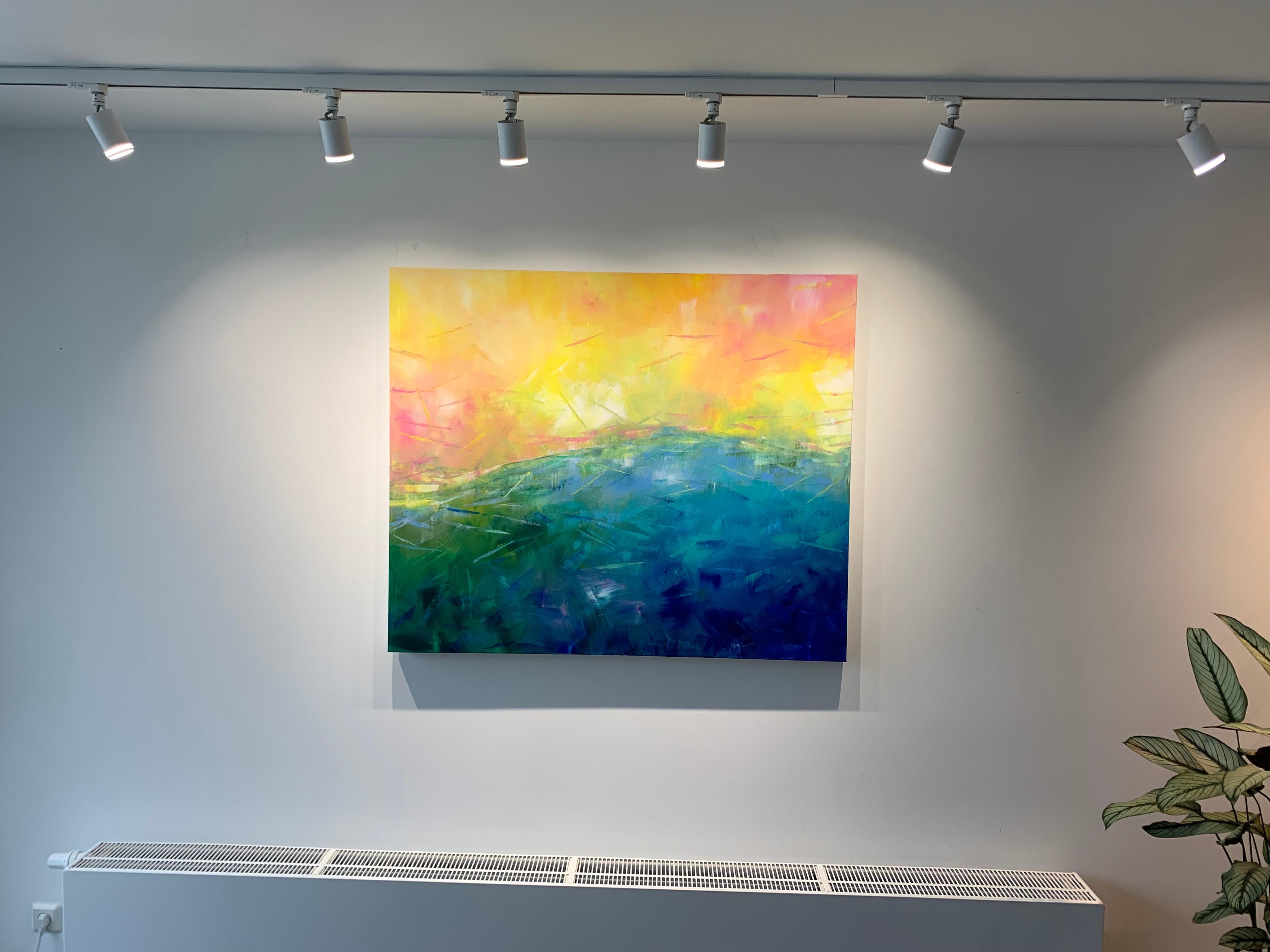 Sunshine on my mind de Katharina Husslein - paysage abstrait contemporain 2