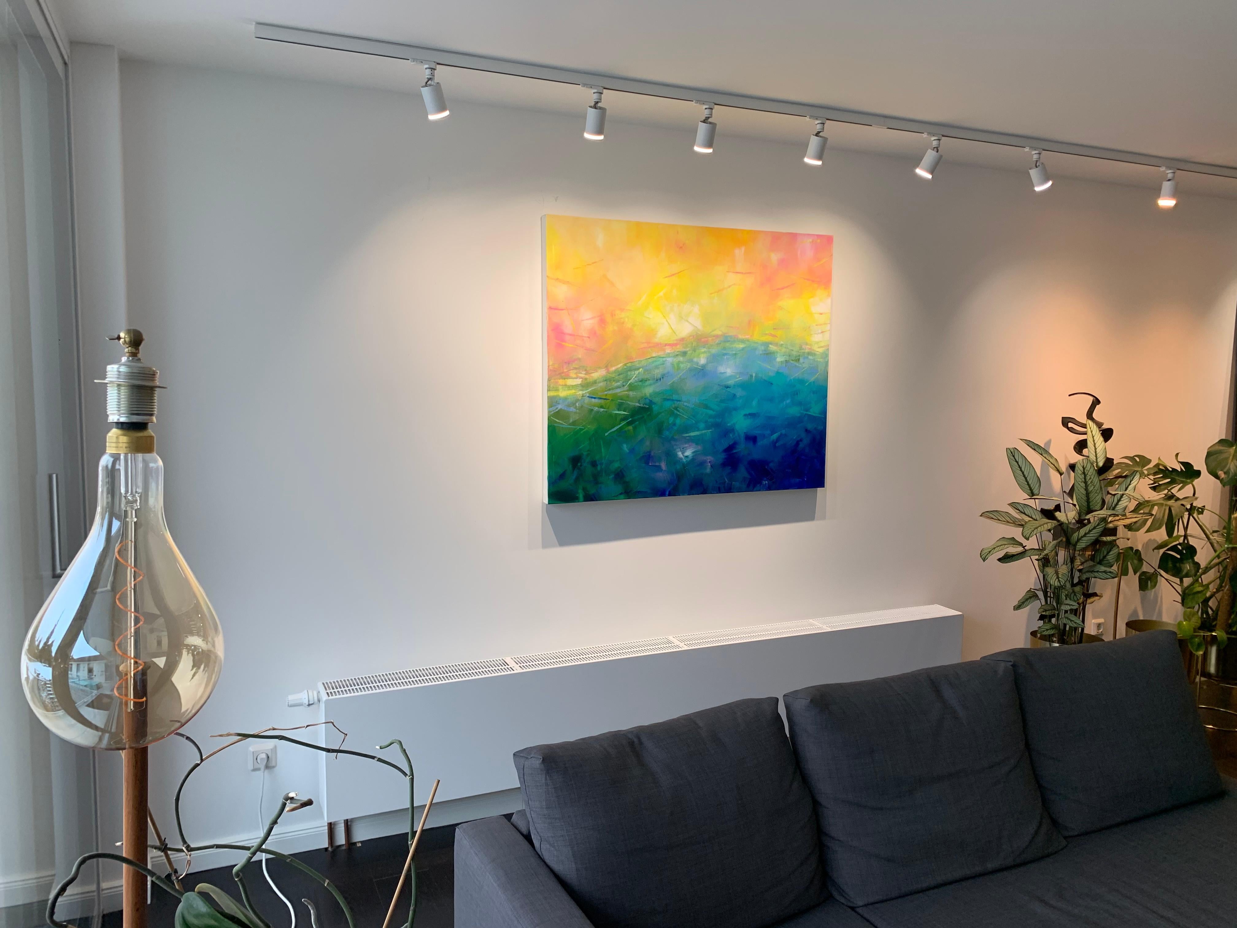 Sunshine on my mind de Katharina Husslein - paysage abstrait contemporain 4