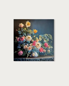 Dieses Herz muss Flammen im Überfluss haben - K.Husslein Blumenstillleben