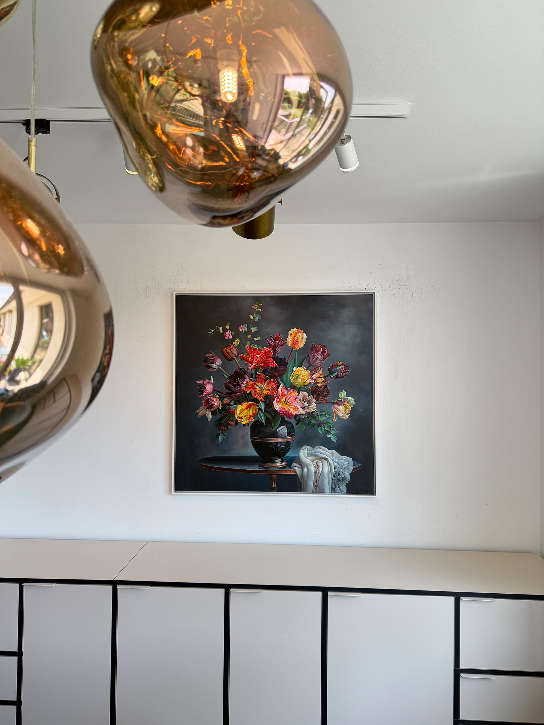 That love is all there is  - K Husslein Botanical Hyperrealistic Still life For Sale 13