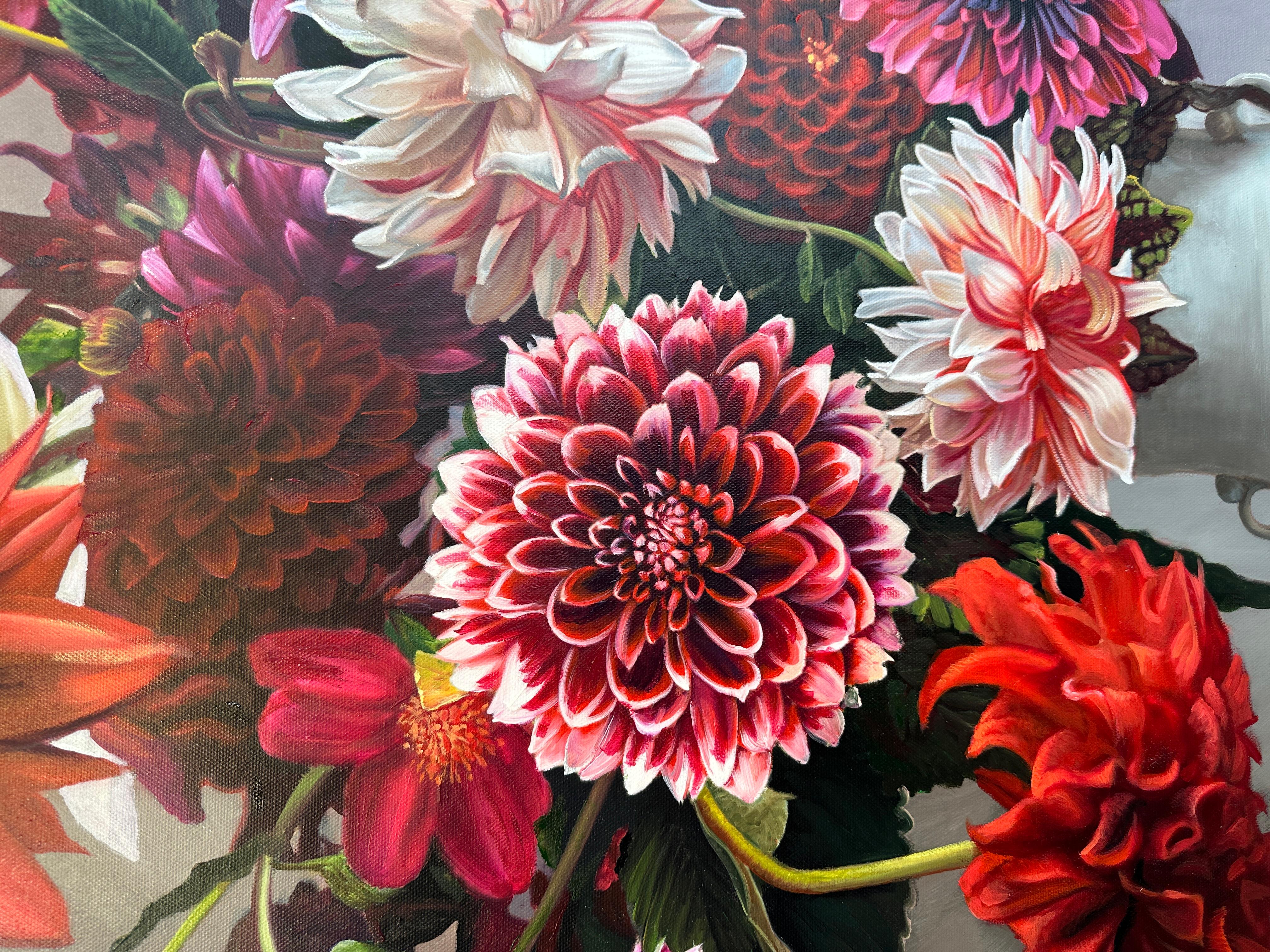 Il giorno in cui mi innamoro di K.K. Botanica Iperrealistica Natura morta in vendita 2