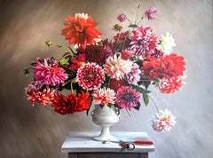 The Day I Fall in Love by K Husslein Botanical Hyperrealistic Still life