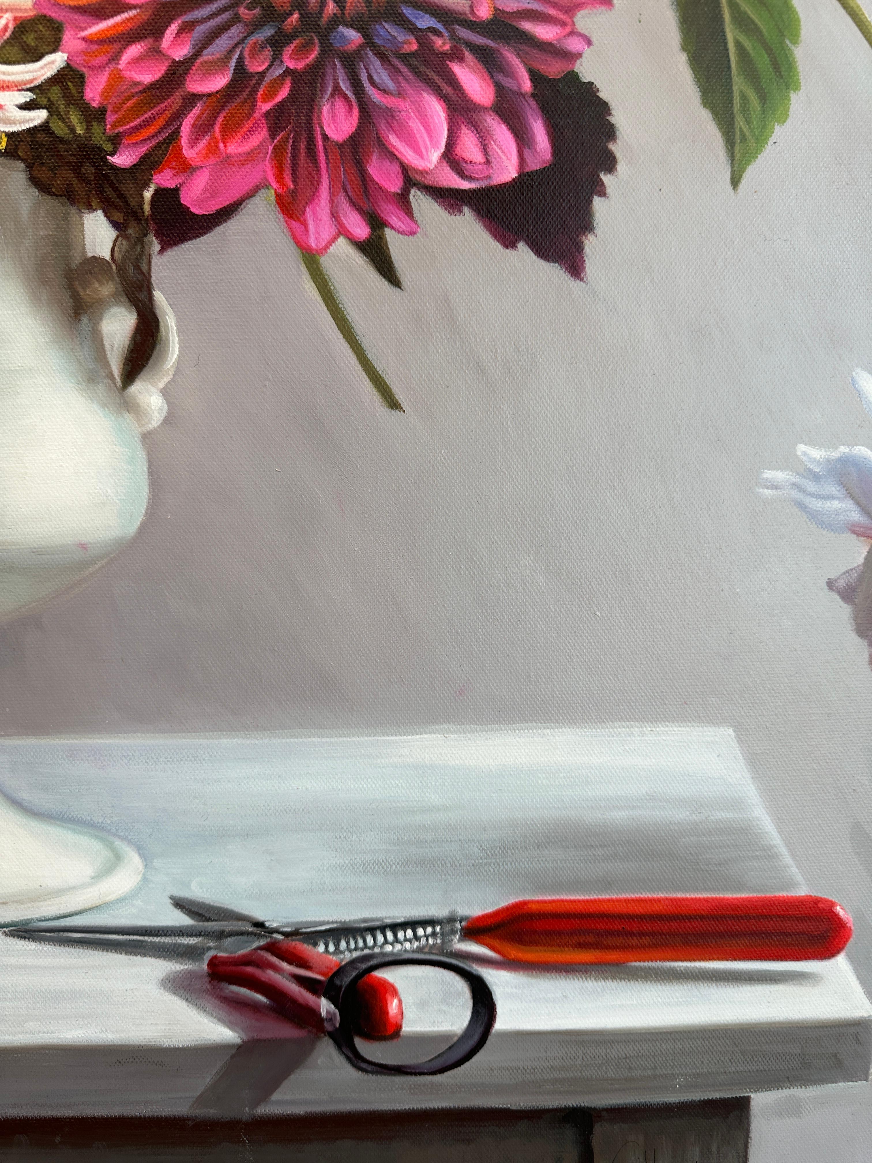 The Day I Fall in Love by K Husslein Botanical Hyperrealistic Still life For Sale 7