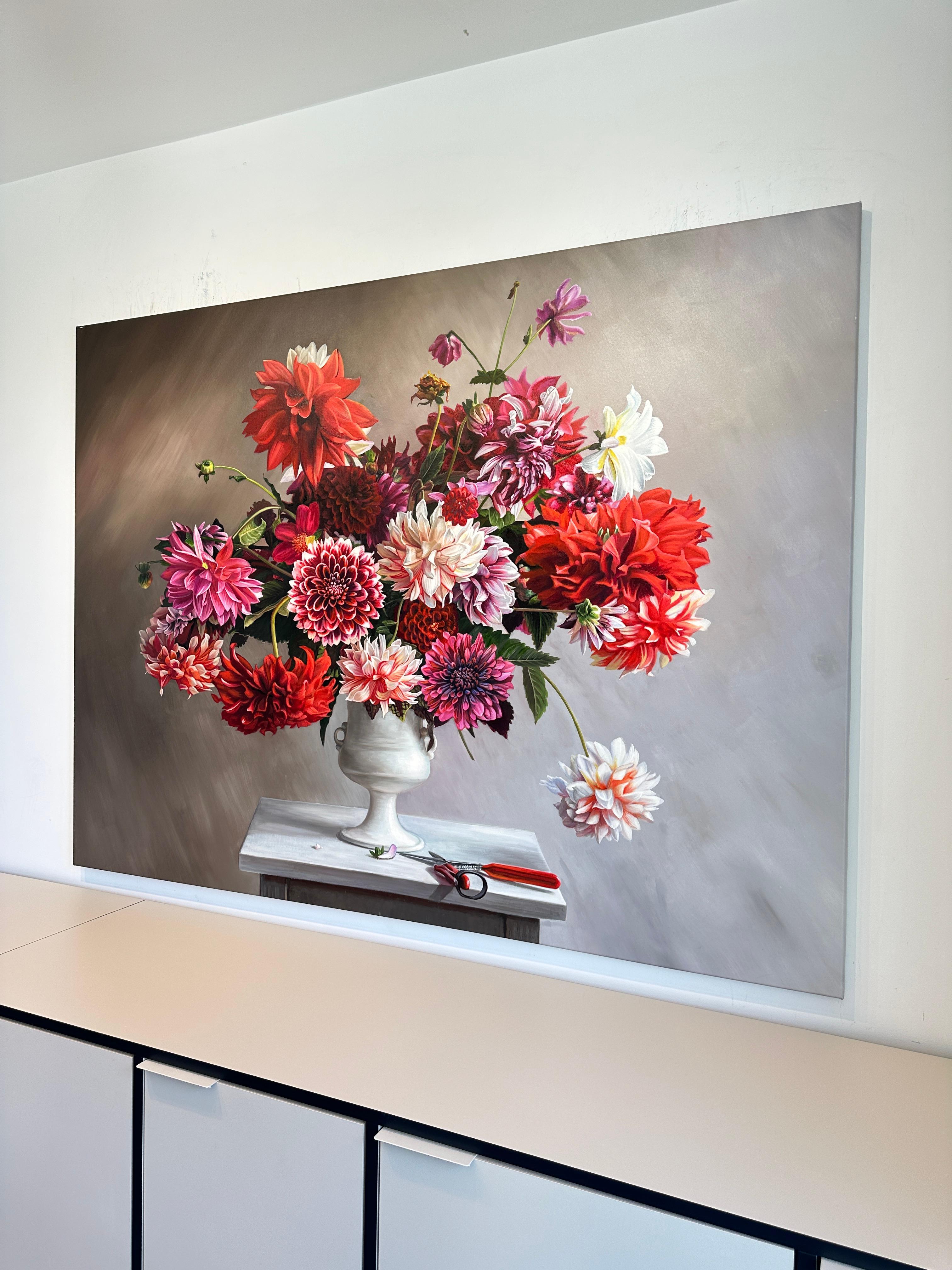 The Day I Fall in Love by K Husslein Botanical Hyperrealistic Still life For Sale 8