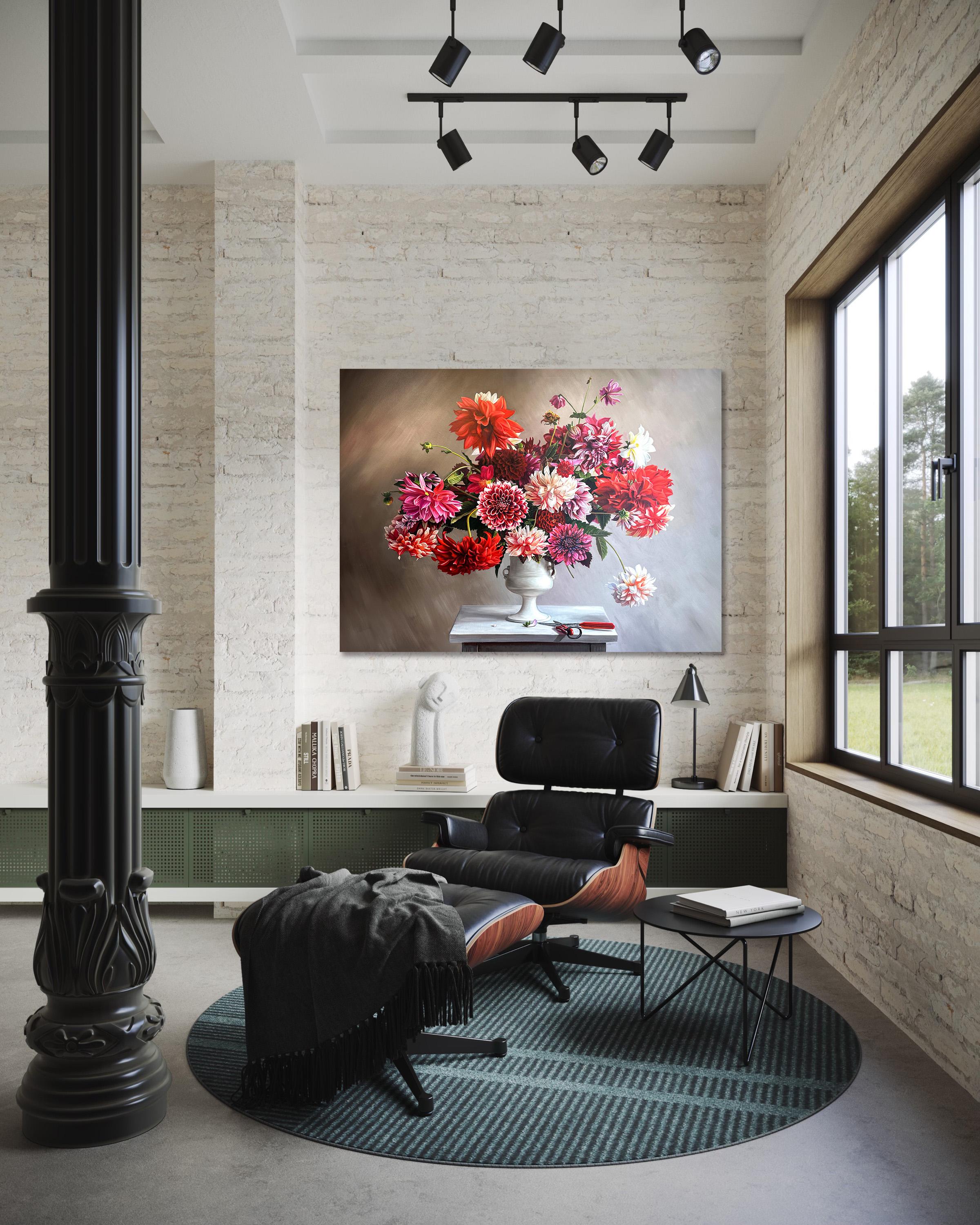 The Day I Fall in Love by K Husslein Botanical Hyperrealistic Still life For Sale 10