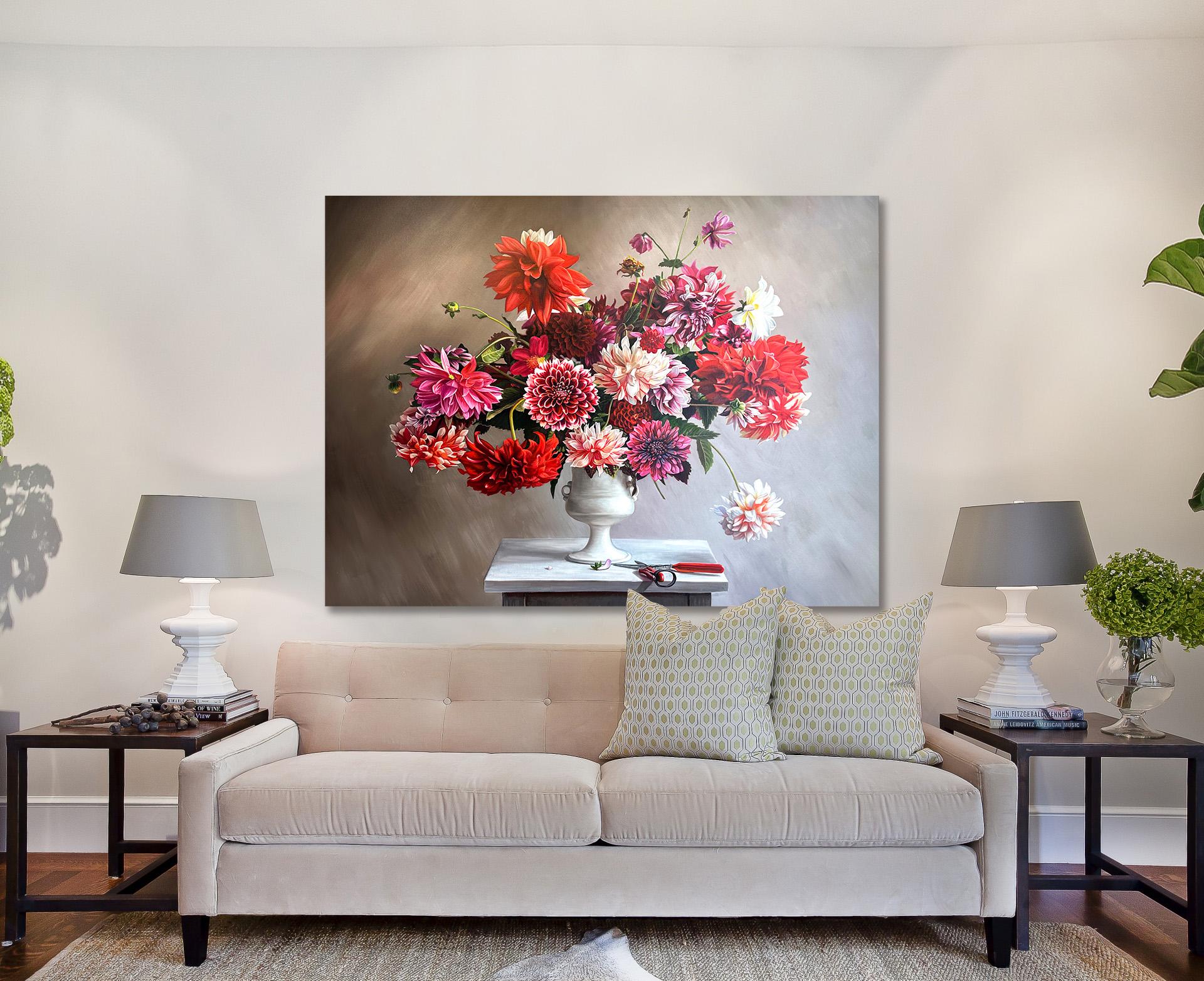 The Day I Fall in Love by K Husslein Botanical Hyperrealistic Still life For Sale 11