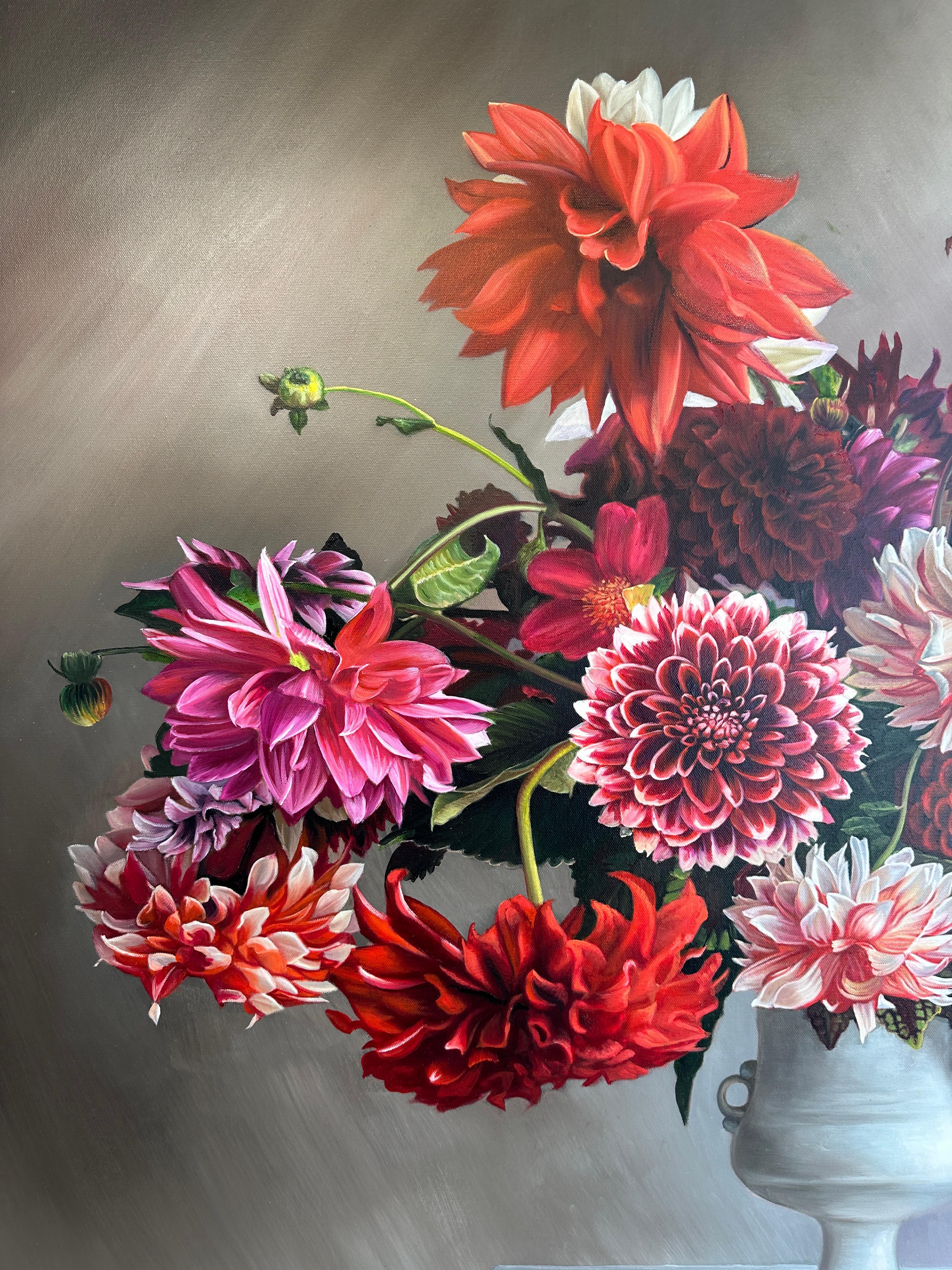 The Day I Fall in Love by K Husslein Botanical Hyperrealistic Still life For Sale 6