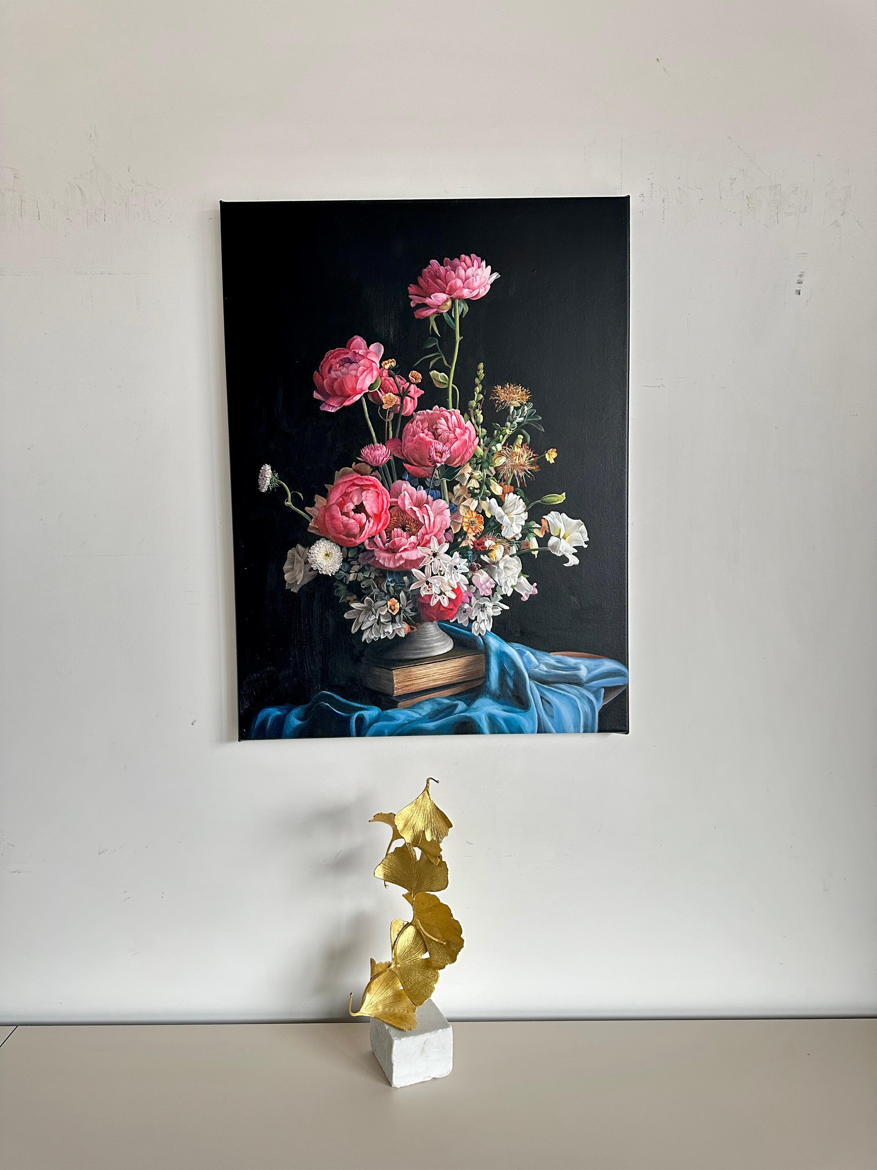 The Worship of this Love by K Husslein Botanical Hyperrealistic Still life For Sale 7
