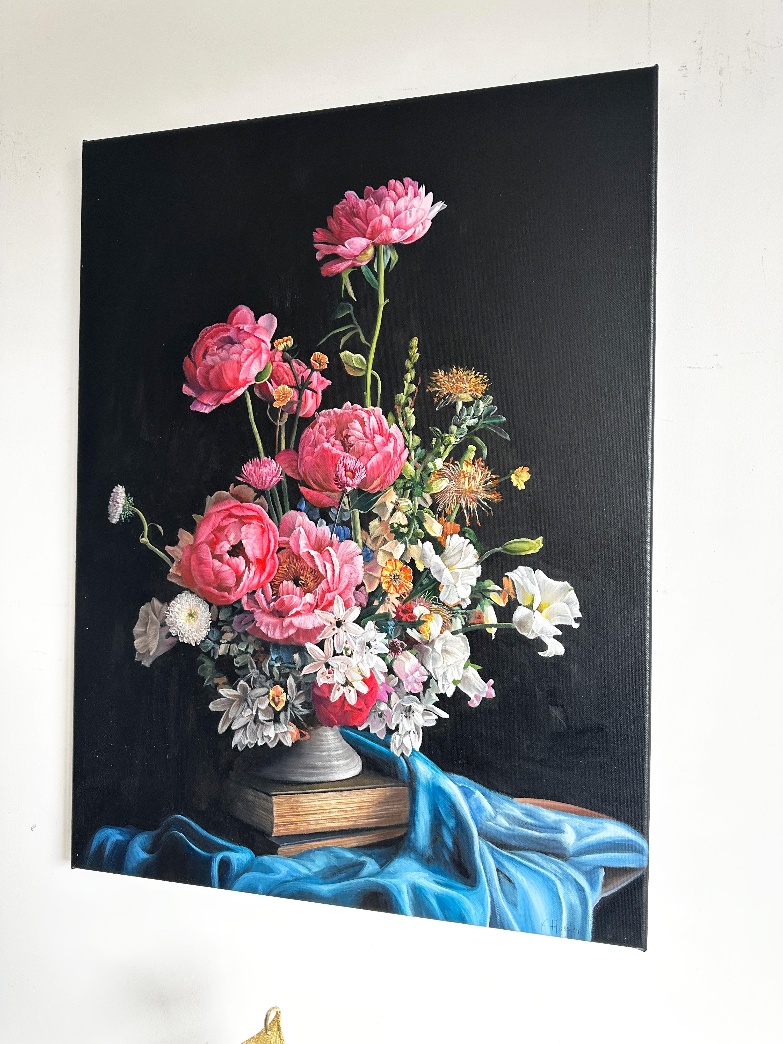 The Worship of this Love by K Husslein Botanical Hyperrealistic Still life For Sale 3