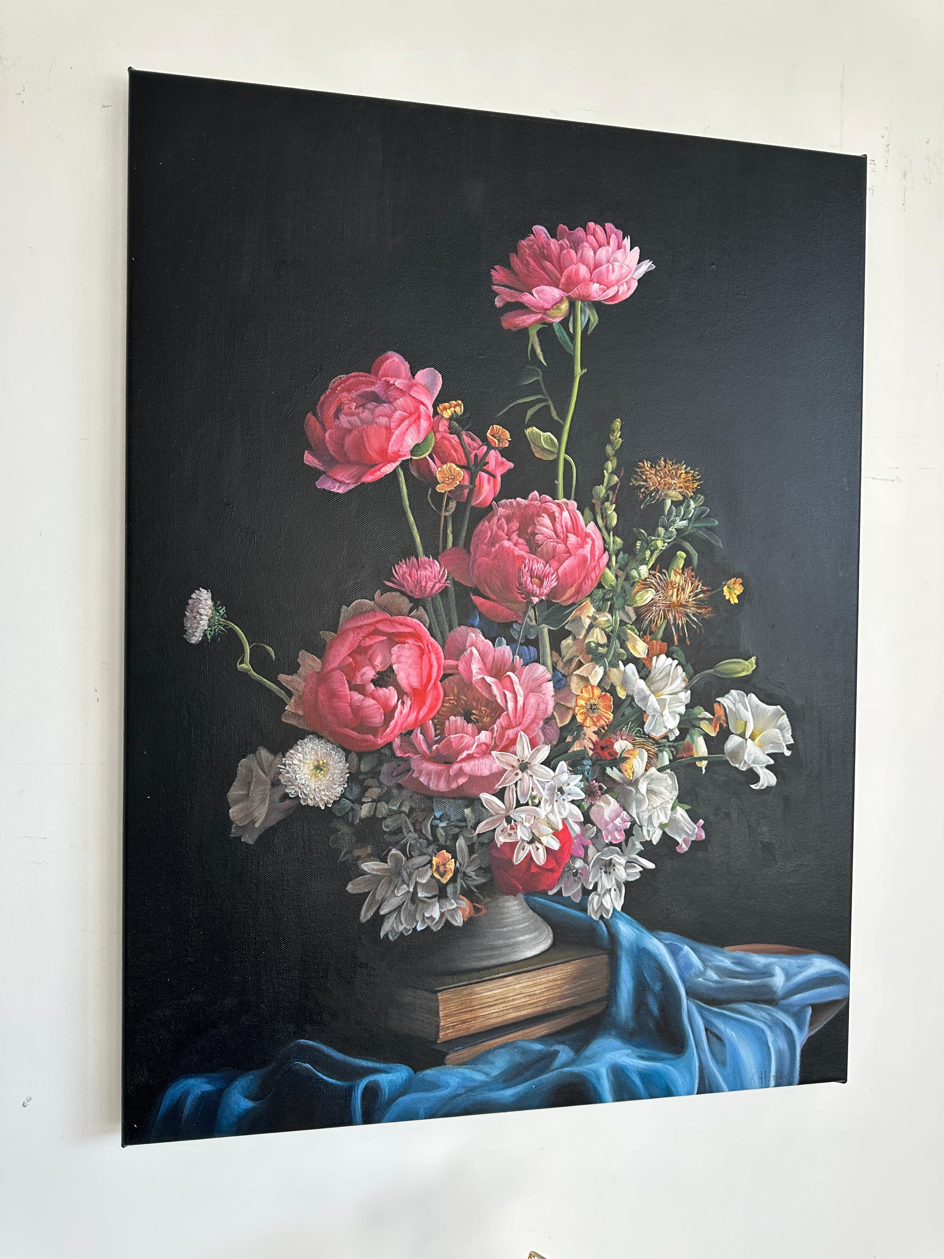 The Worship of this Love by K Husslein Botanical Hyperrealistic Still life For Sale 6