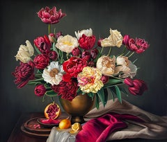 There is a language in the space between - K.Husslein flower Still life