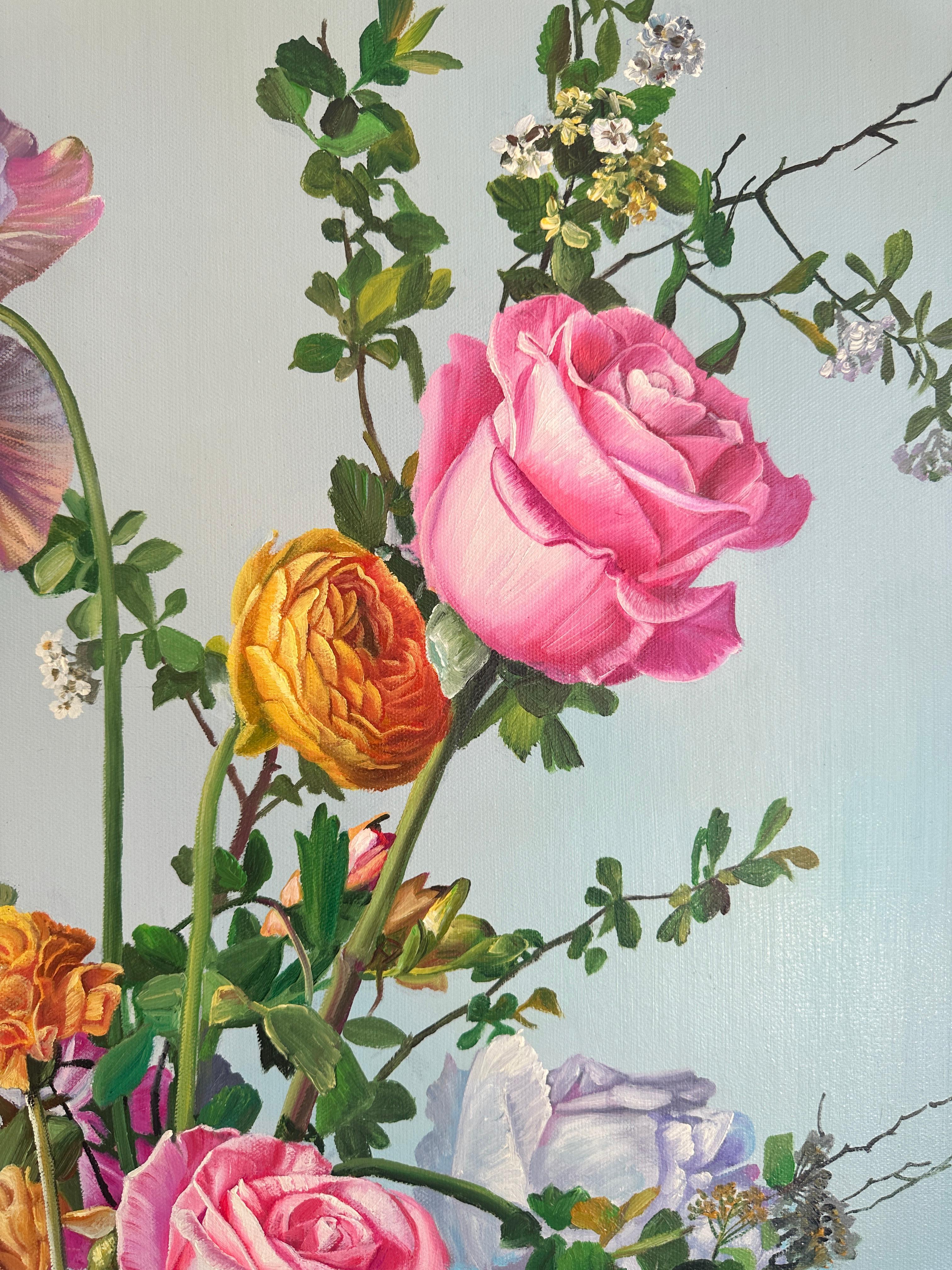Los que más aman por K Husslein Bodegón hiperrealista - Painting Fotorrealista de Katharina Husslein