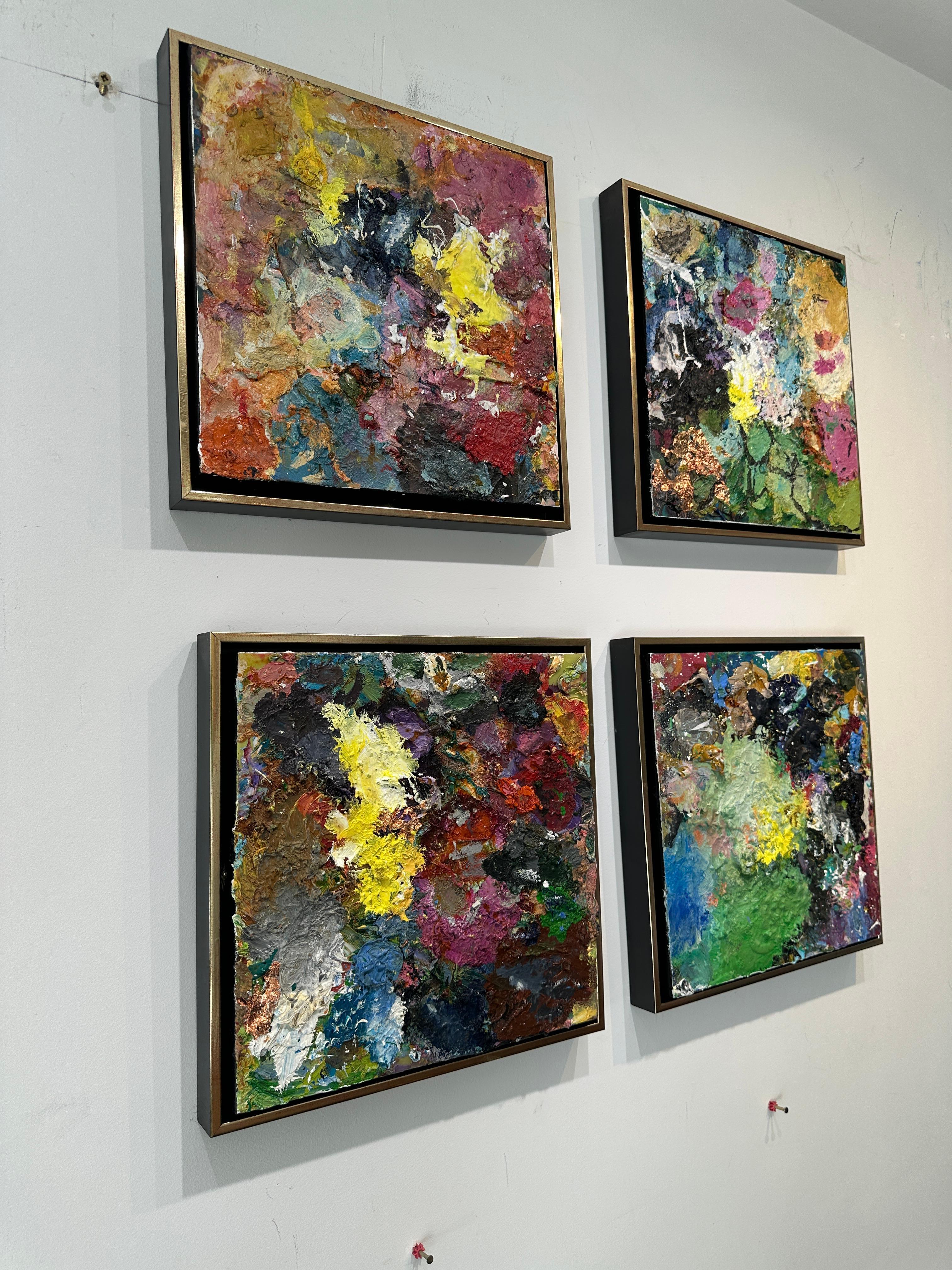 Together in Motion - K.Husslein Pittura astratta contemporary in vendita 1