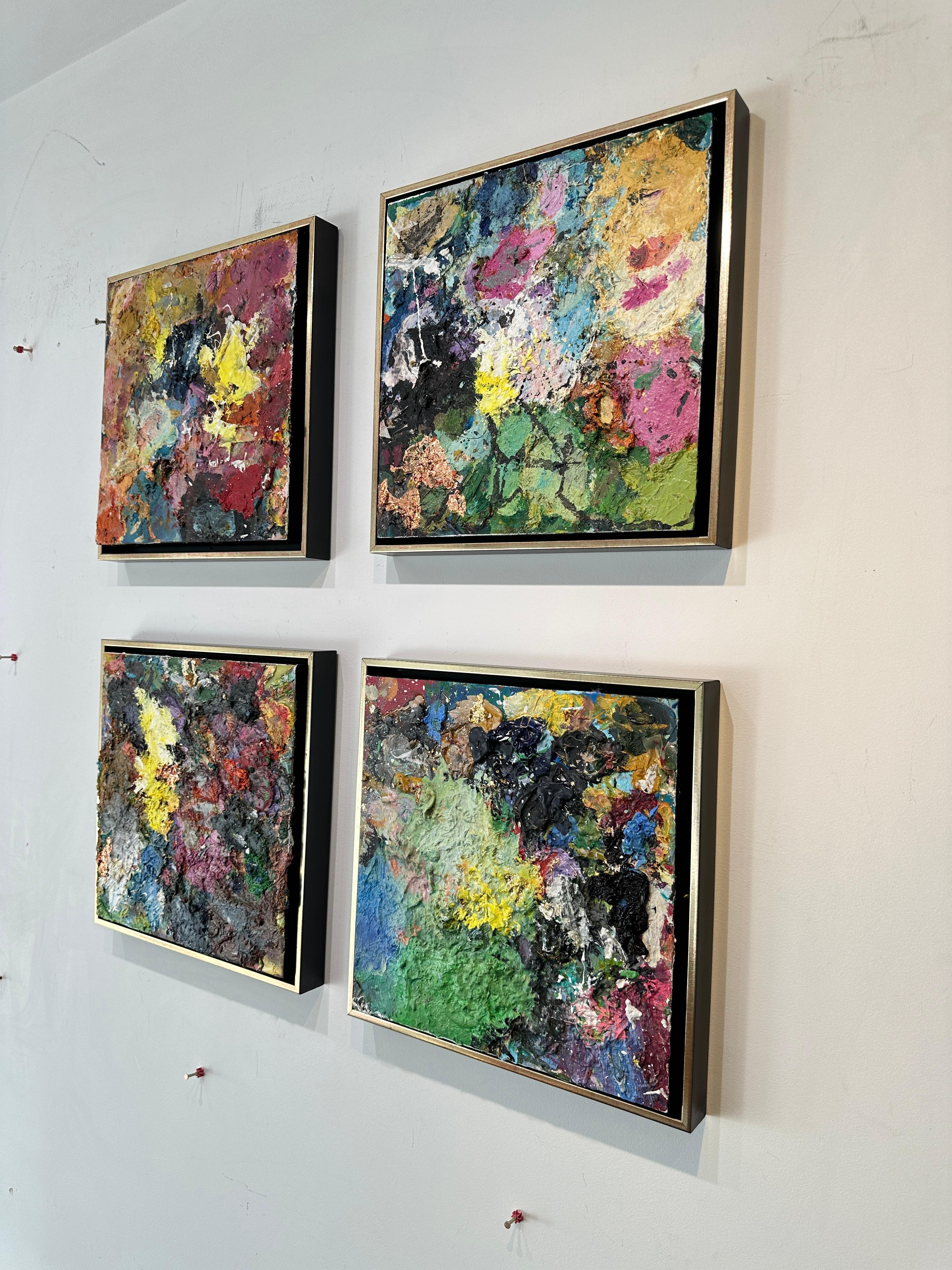 Together in Motion - K.Husslein Pittura astratta contemporary in vendita 3