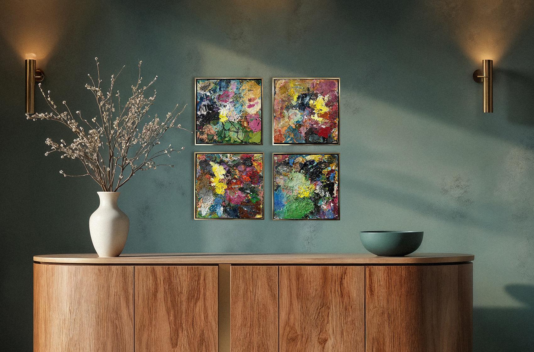 Together in Motion - K.Husslein Pittura astratta contemporary in vendita 6
